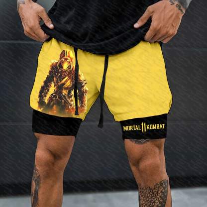 Unisex  “Mortal Kombat” Casual  Streetwear Shorts