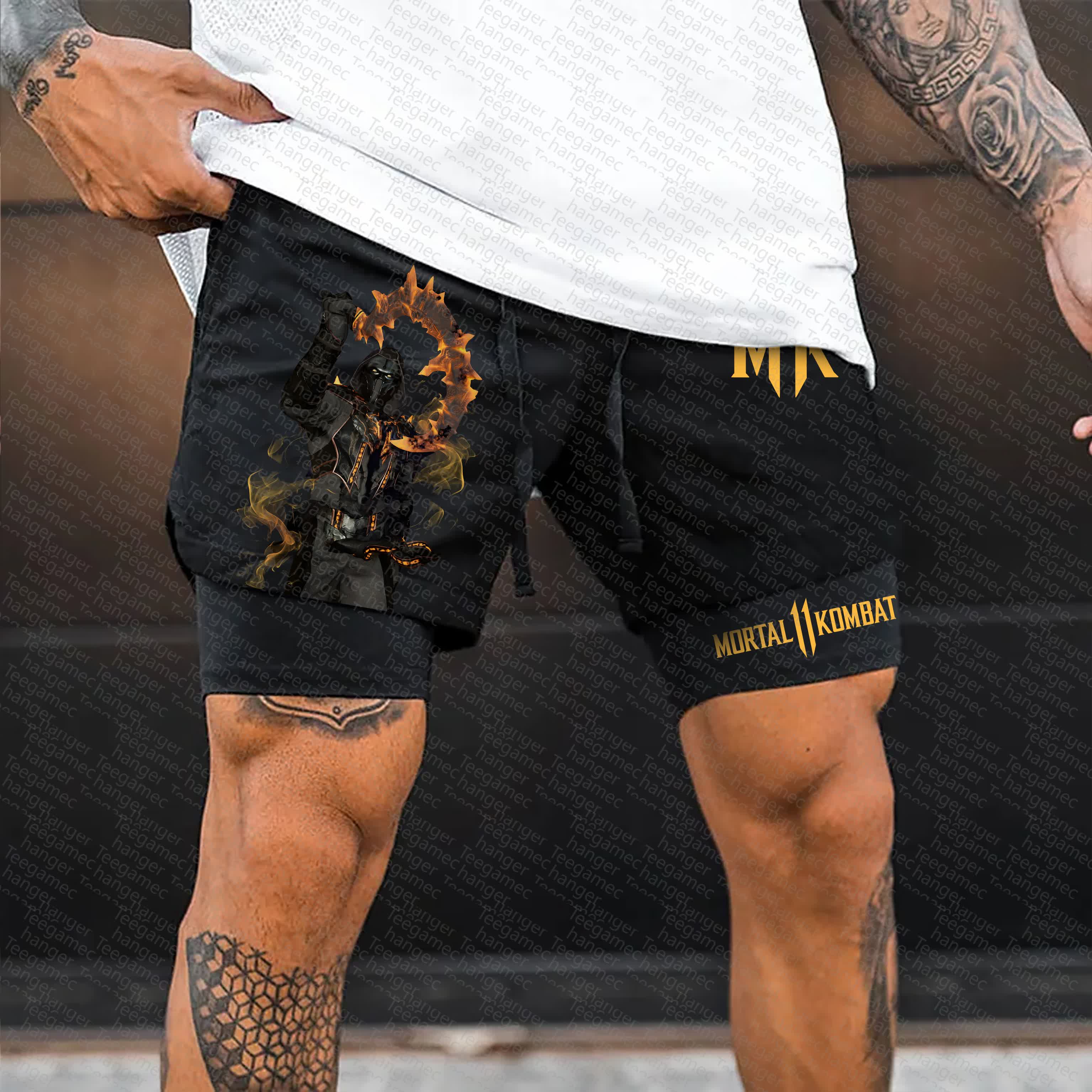 Unisex  “Mortal Kombat” Casual  Streetwear Shorts