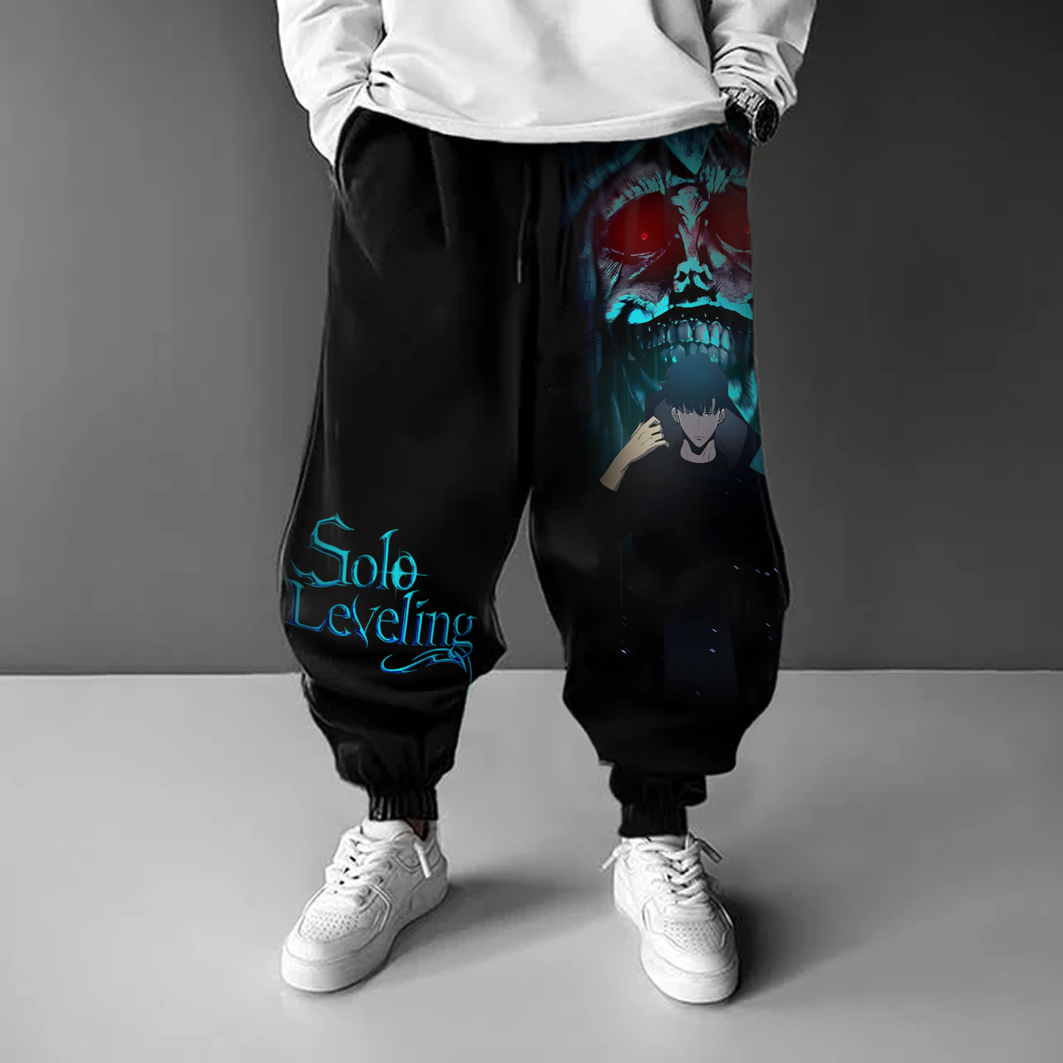 Unisex Casual Anime Streetwear Pants