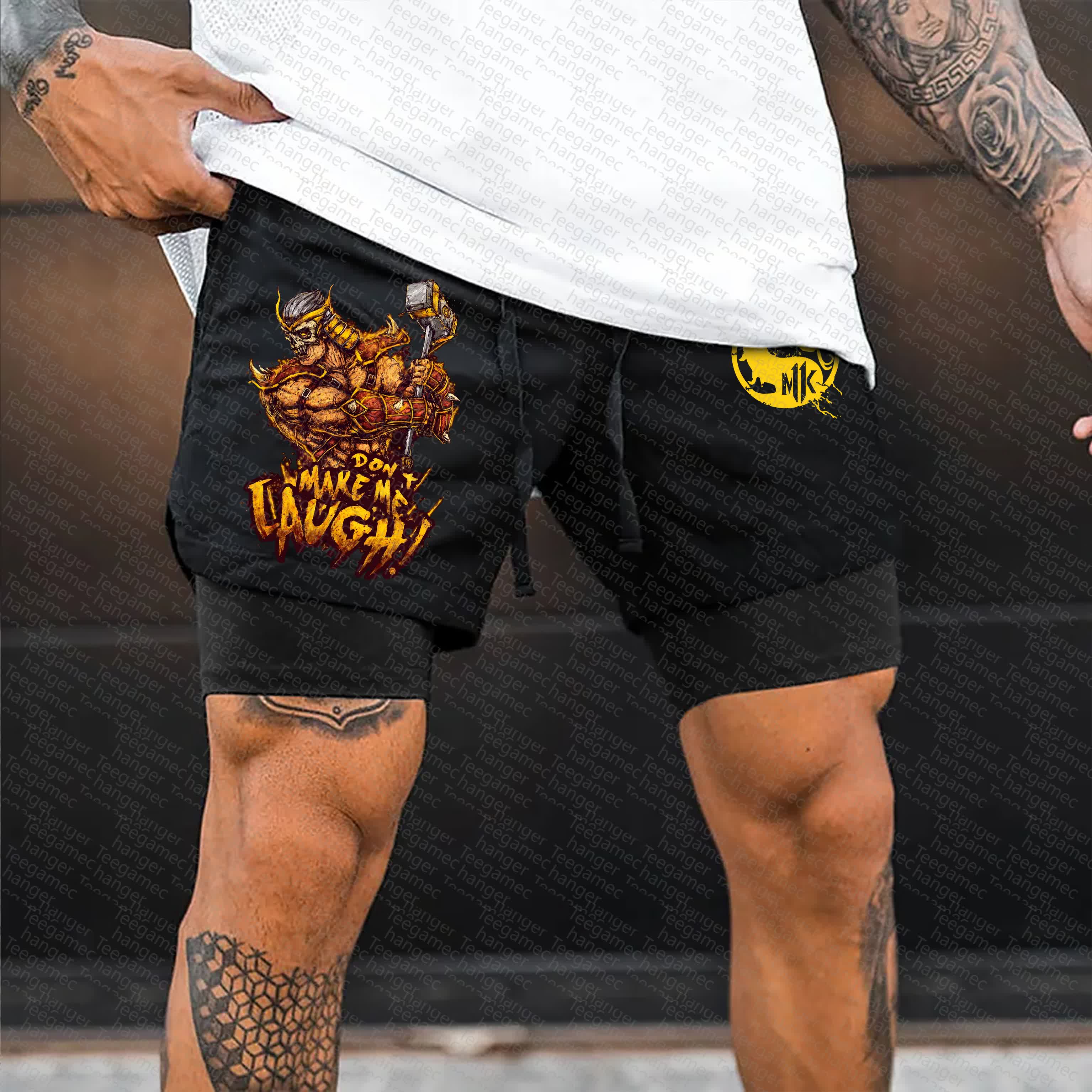 Unisex  “Mortal Kombat” Casual  Streetwear Shorts