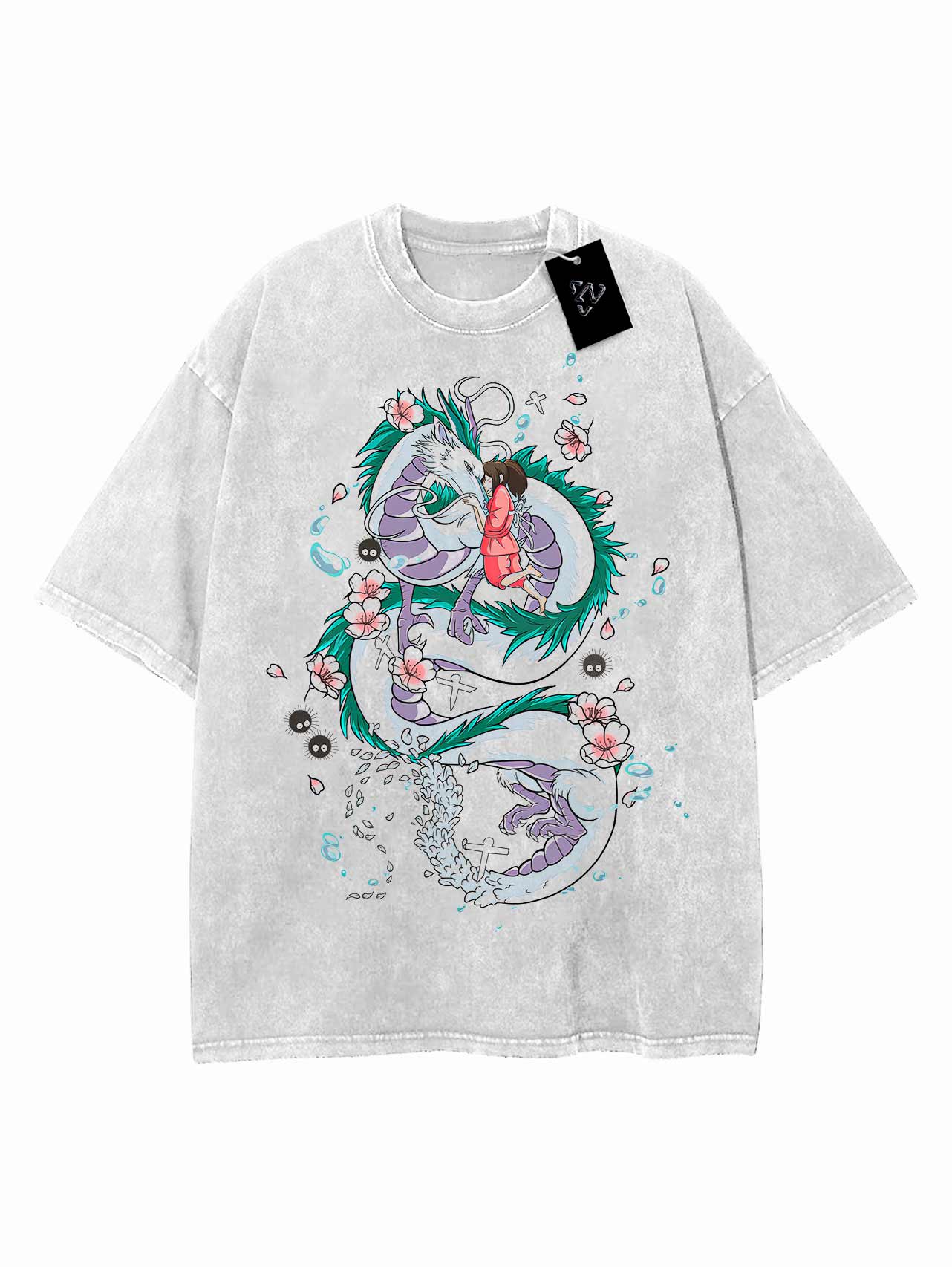 Haku x Chihiro Vintage Tee-Teegamechanger