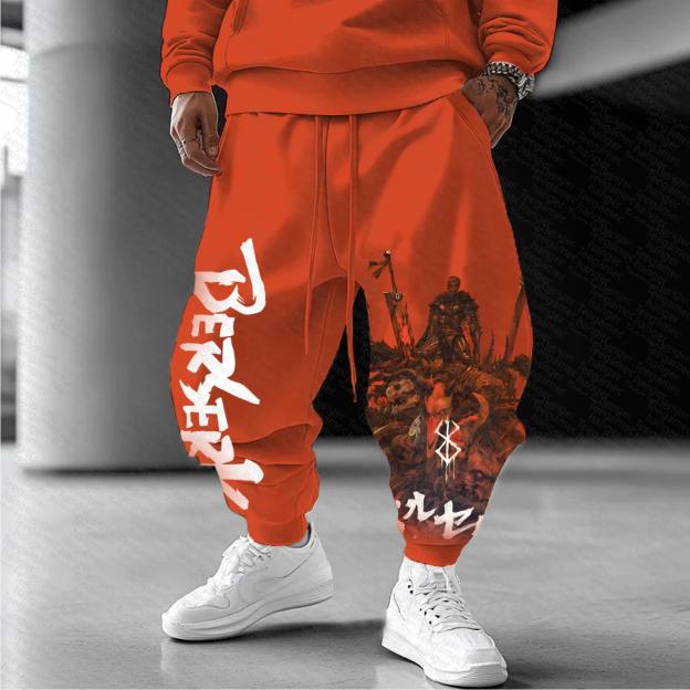 Unisex  “Berserk” Casual Anime Streetwear Pants