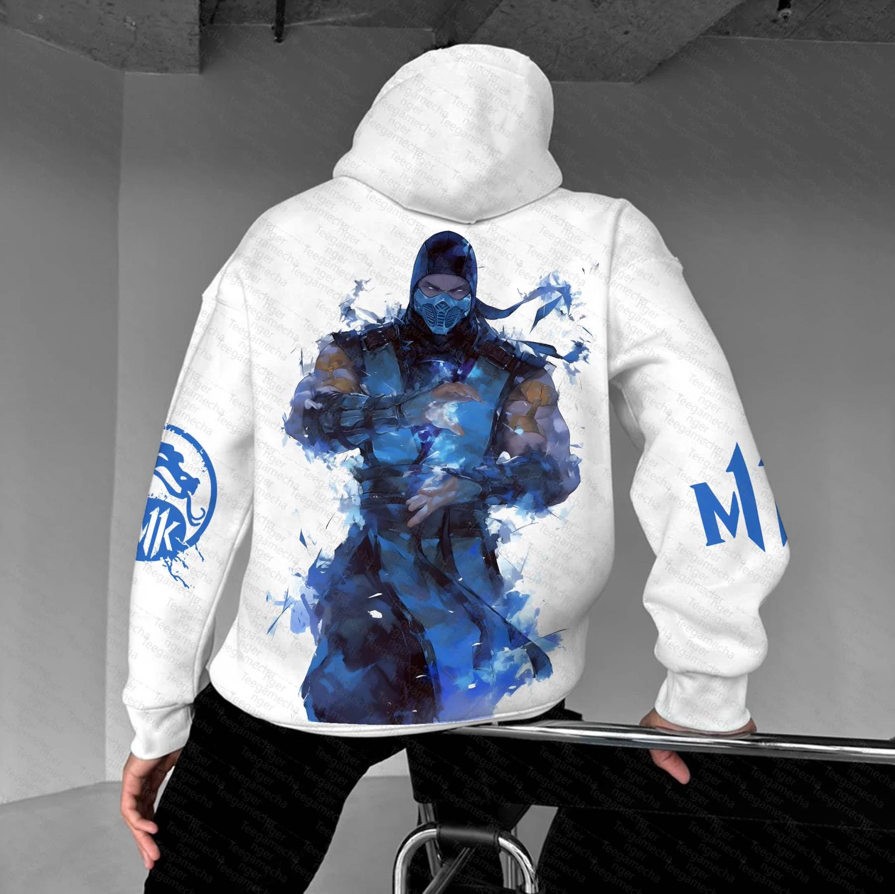 Unisex “Mortal Kombat” Anime Graphic Streetwear Vintage Hoodie