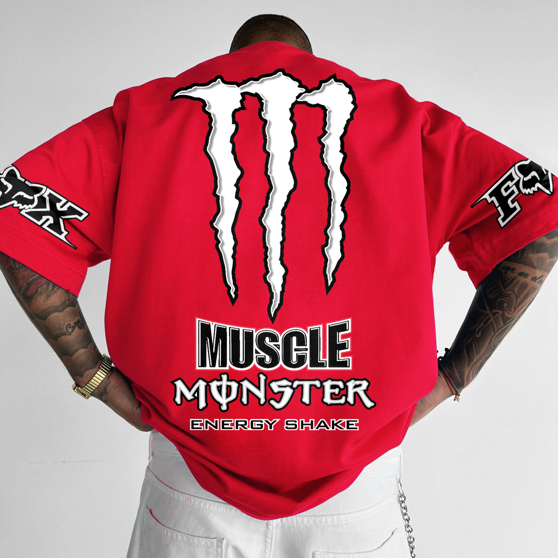 Oversize Racing Graphic PrintTee