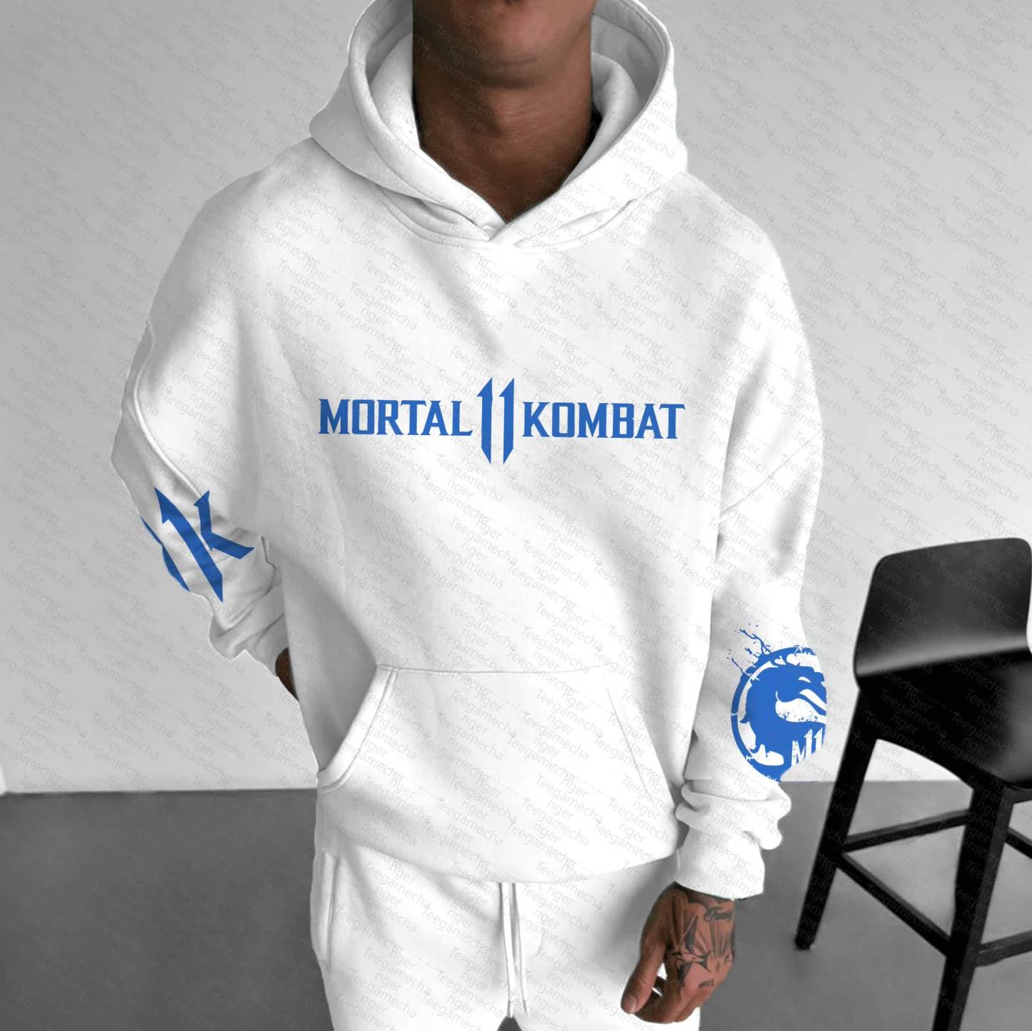 Unisex “Mortal Kombat” Anime Graphic Streetwear Vintage Hoodie