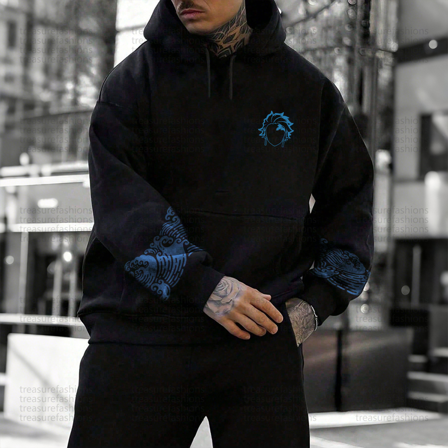 Unisex “ Demon slayer   ” Graphic Streetwear Vintage Hoodie