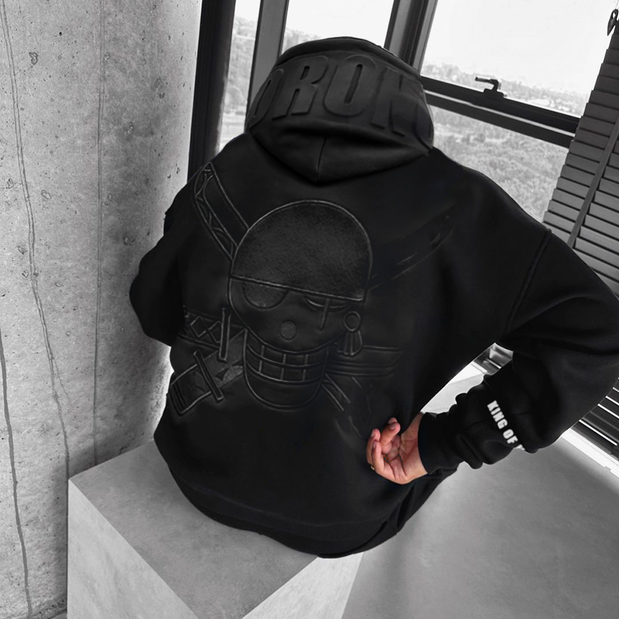 Oversize Print Hoodie-Teegamechanger