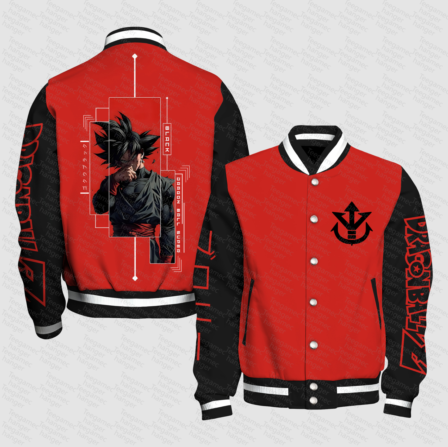 Unisex Vintage Anime Graphic Jacket