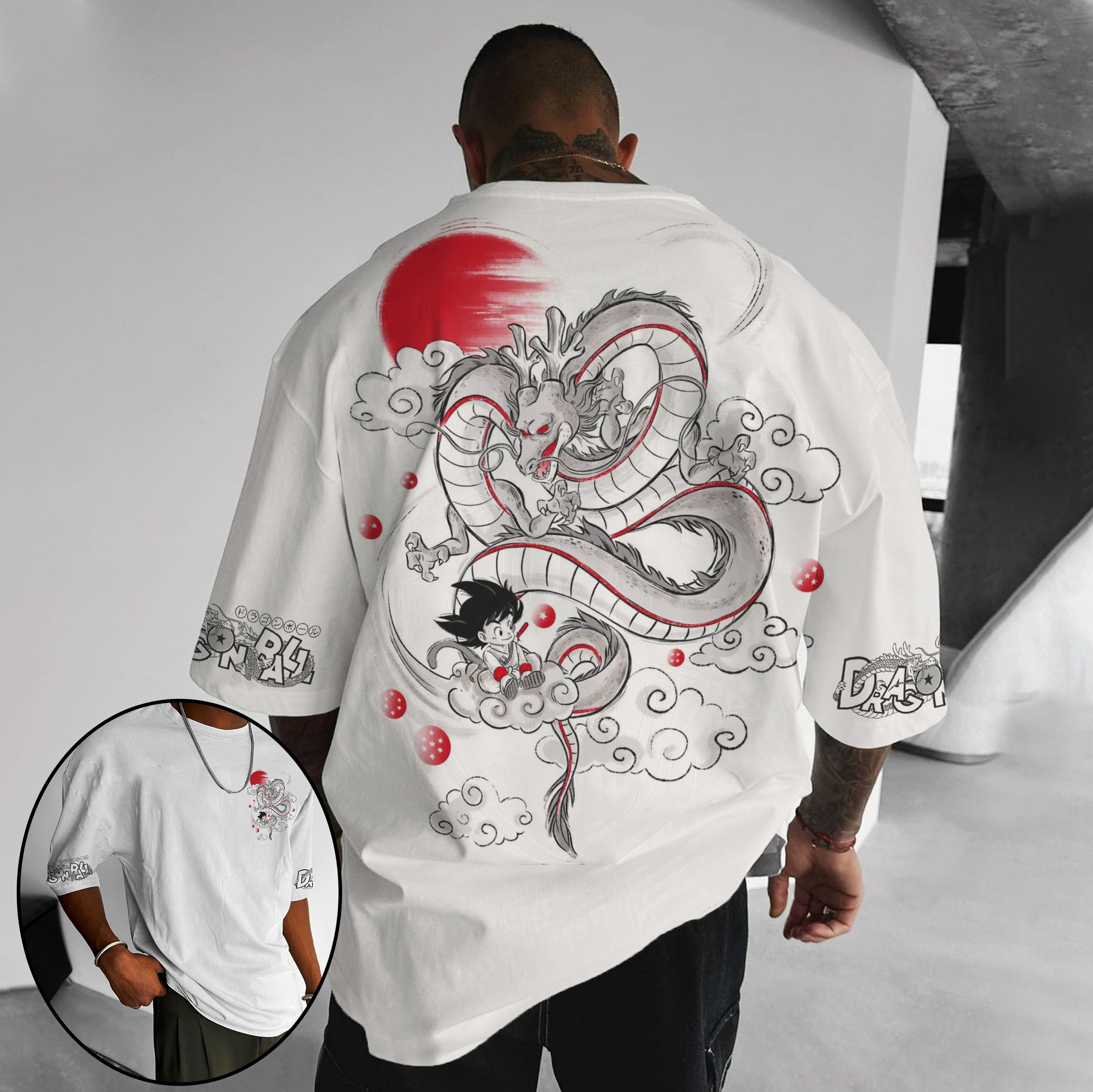 Unisex Anime Inspired Vintage T-Shirt
