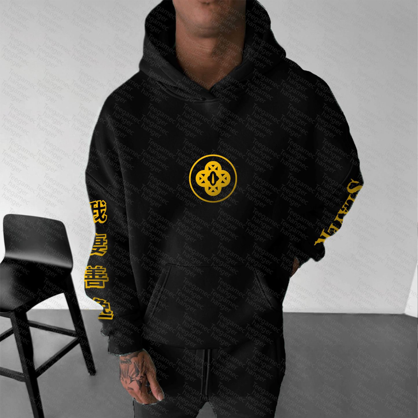 Unisex “Demon Slayer” Anime Graphic Streetwear Vintage Hoodie