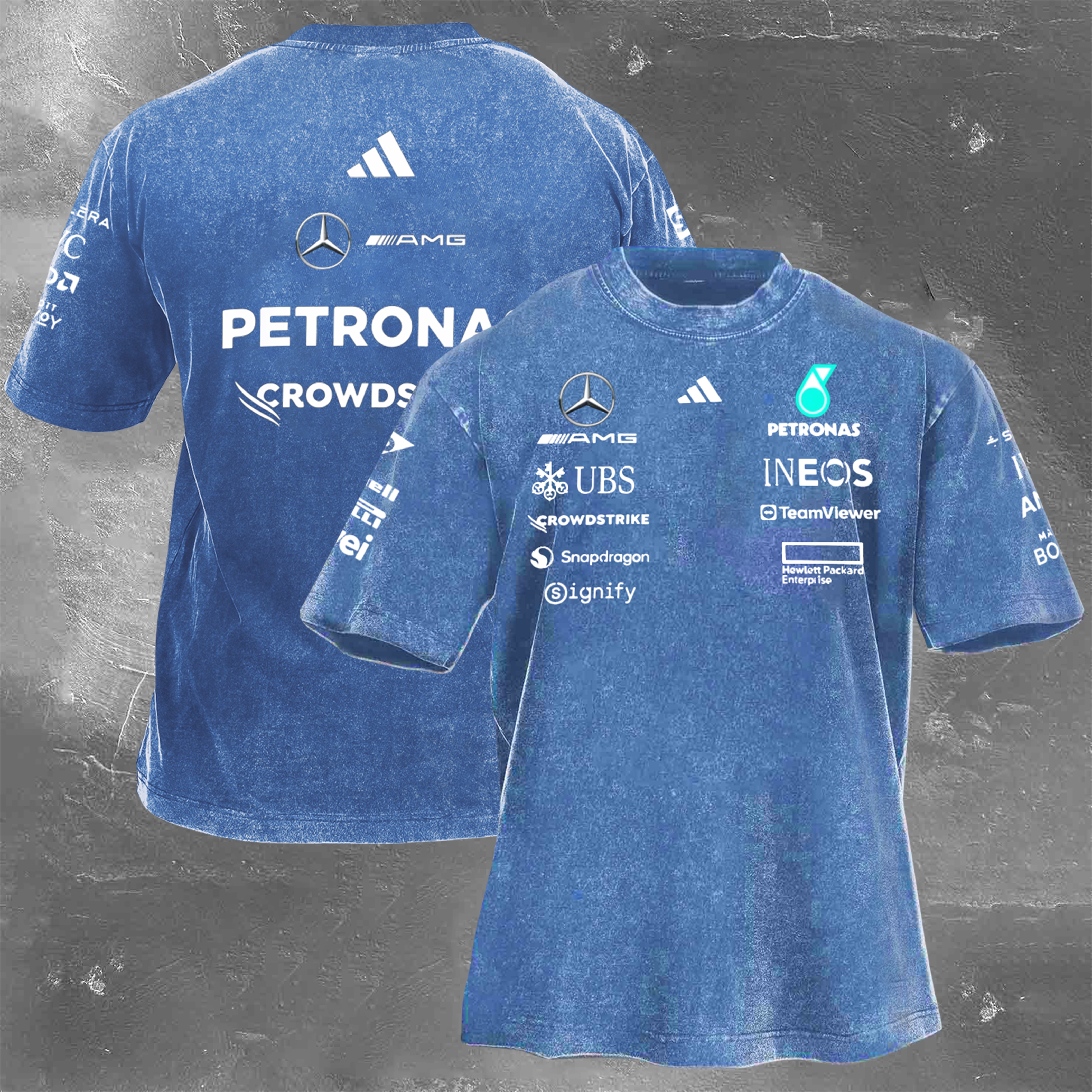 Legendary Racing Car Vintage Washed Tee 08