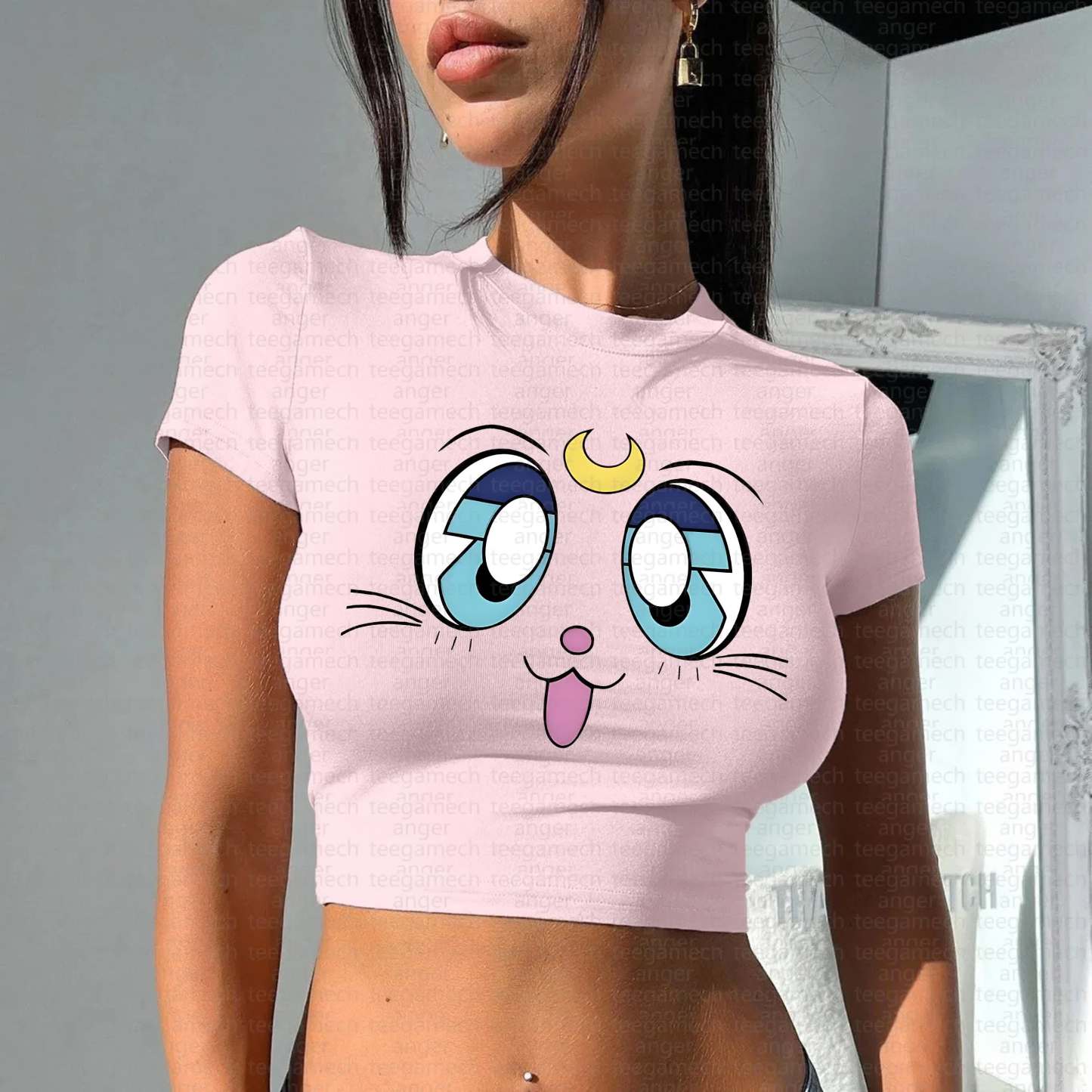 Unisex Anime Graphic Streetwear Vintage Hoodie丨Demon Slayer X Pokémon