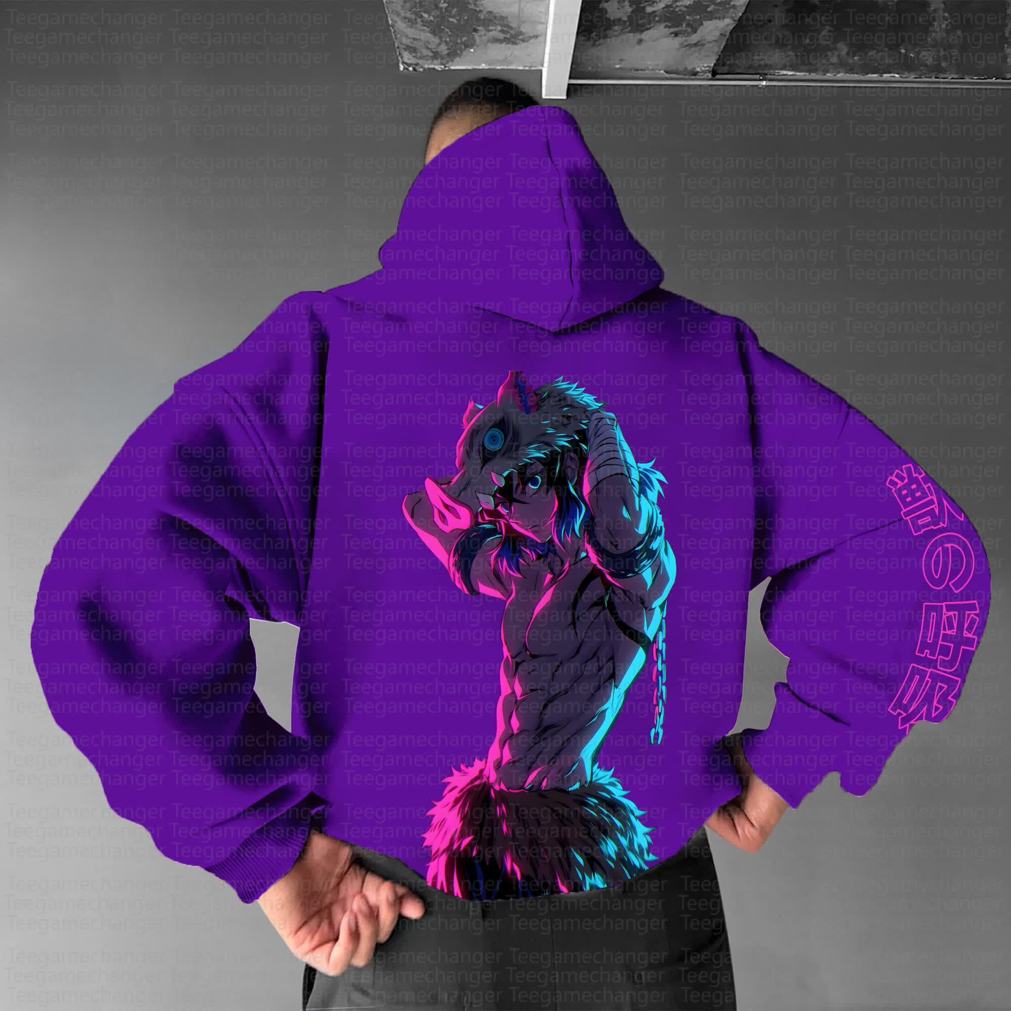 Unisex Anime Graphic Streetwear Vintage Hoodie丨Demon Slayer