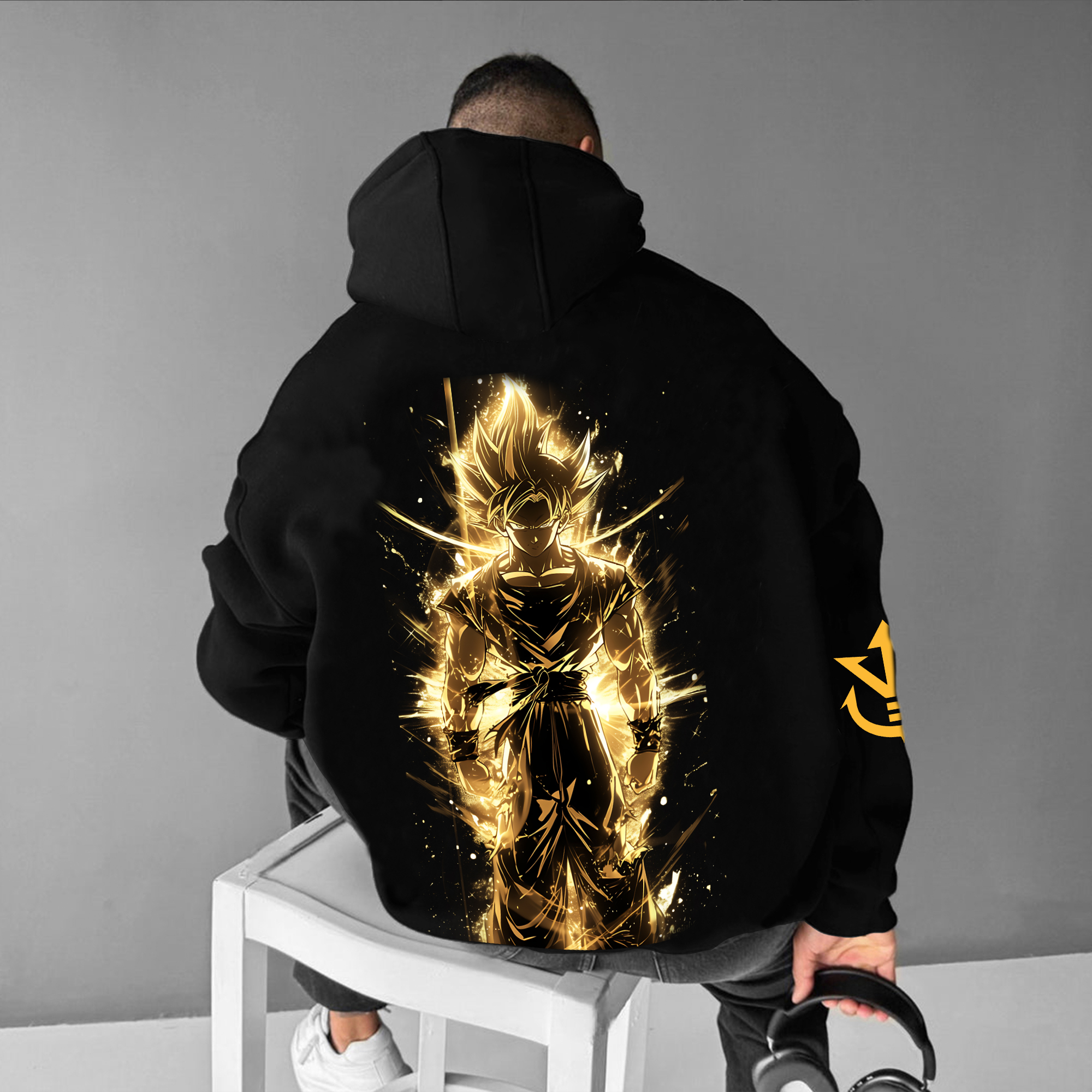 Unisex Anime Graphic Streetwear Vintage Hoodie