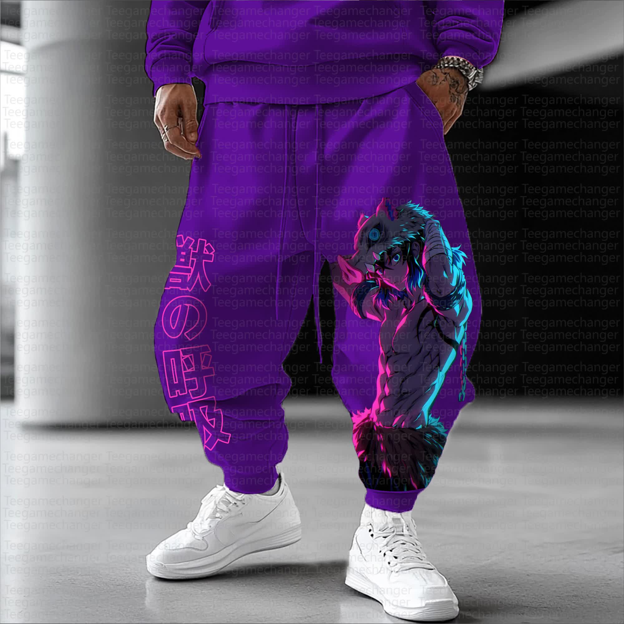 Unisex Anime Inspired Vintage Pants丨Demon Slayer