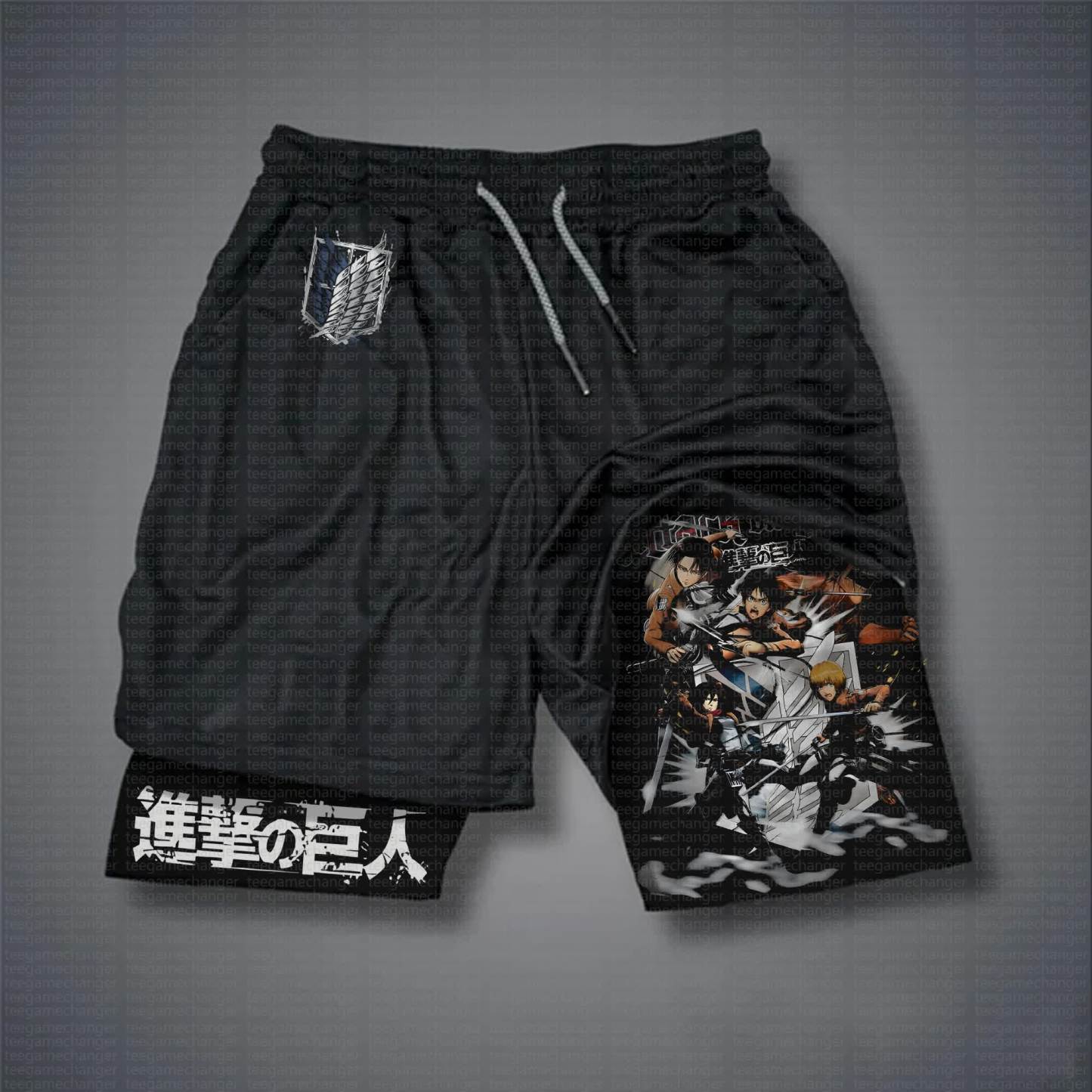 Unisex Casual Anime Streetwear Shorts