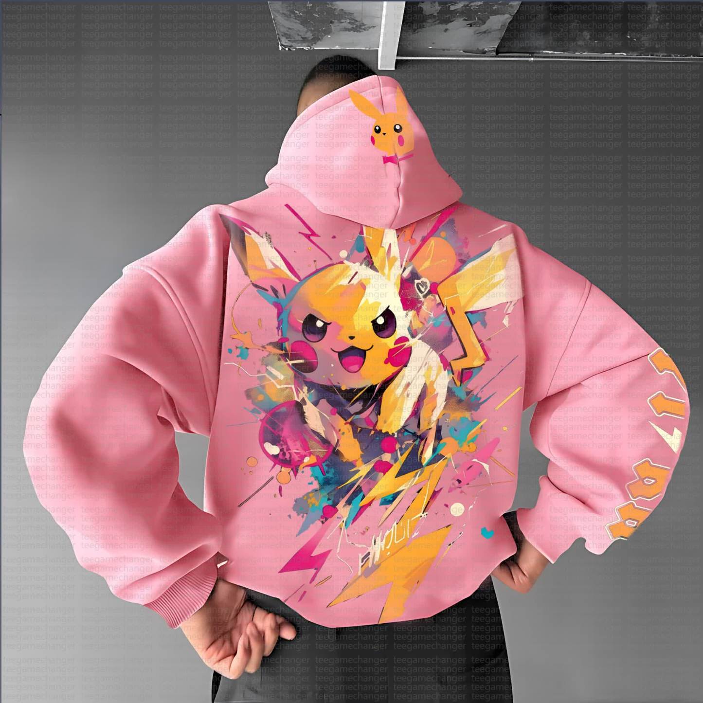 Unisex “Pokémon” Anime Graphic Streetwear Vintage Hoodie