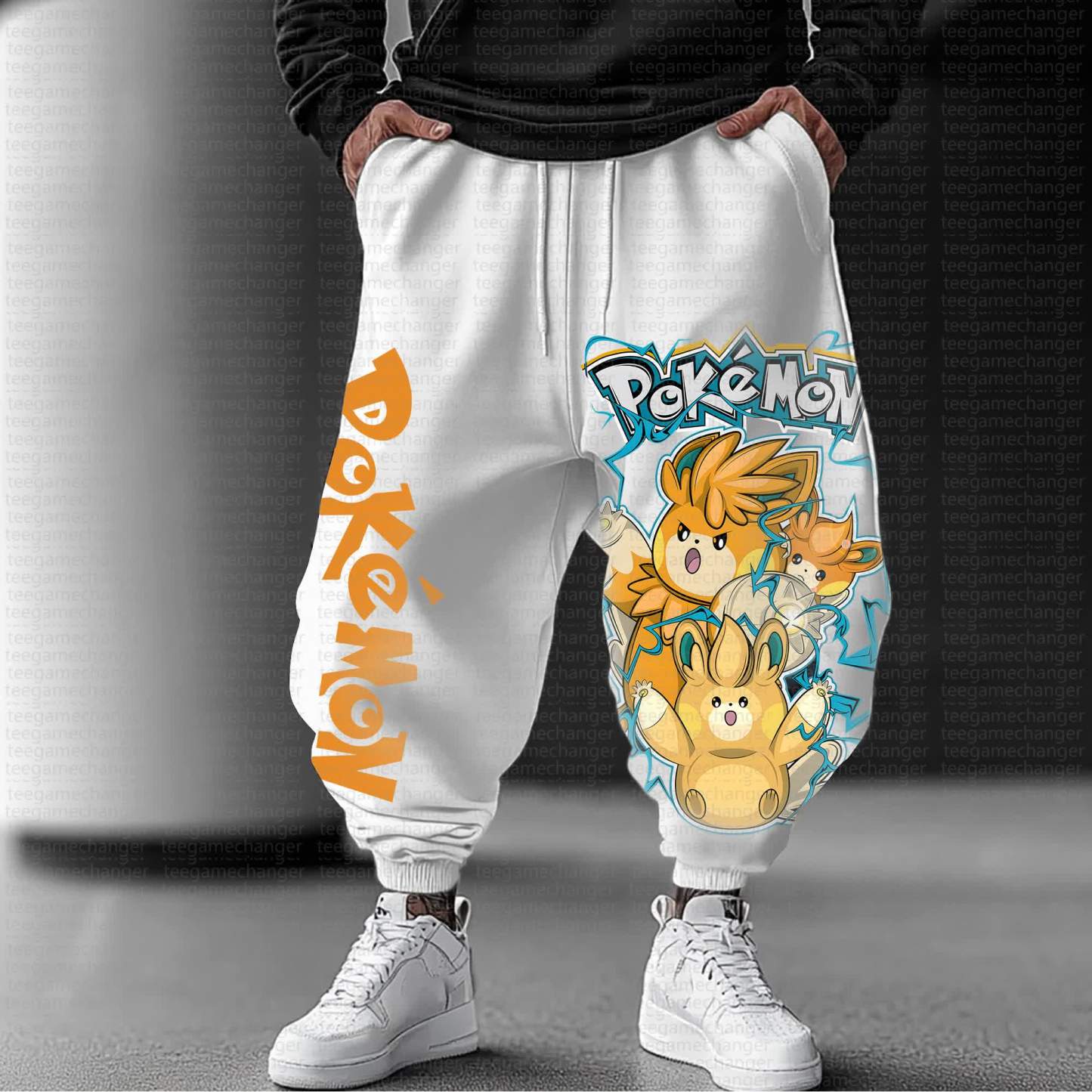 Unisex “Pokémon” Casual Anime Streetwear Pants
