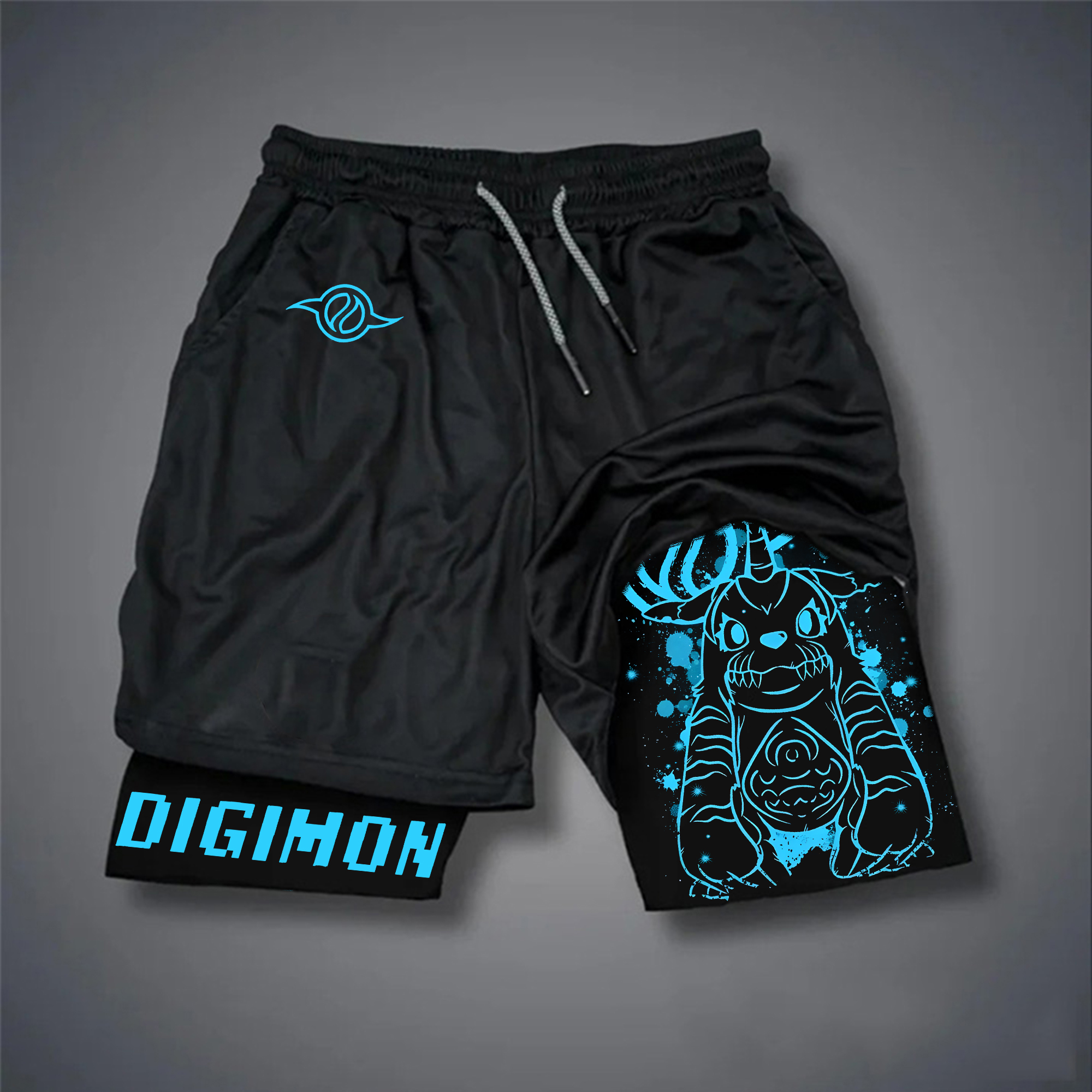 Unisex  “Digimon” Casual Anime Streetwear Shorts