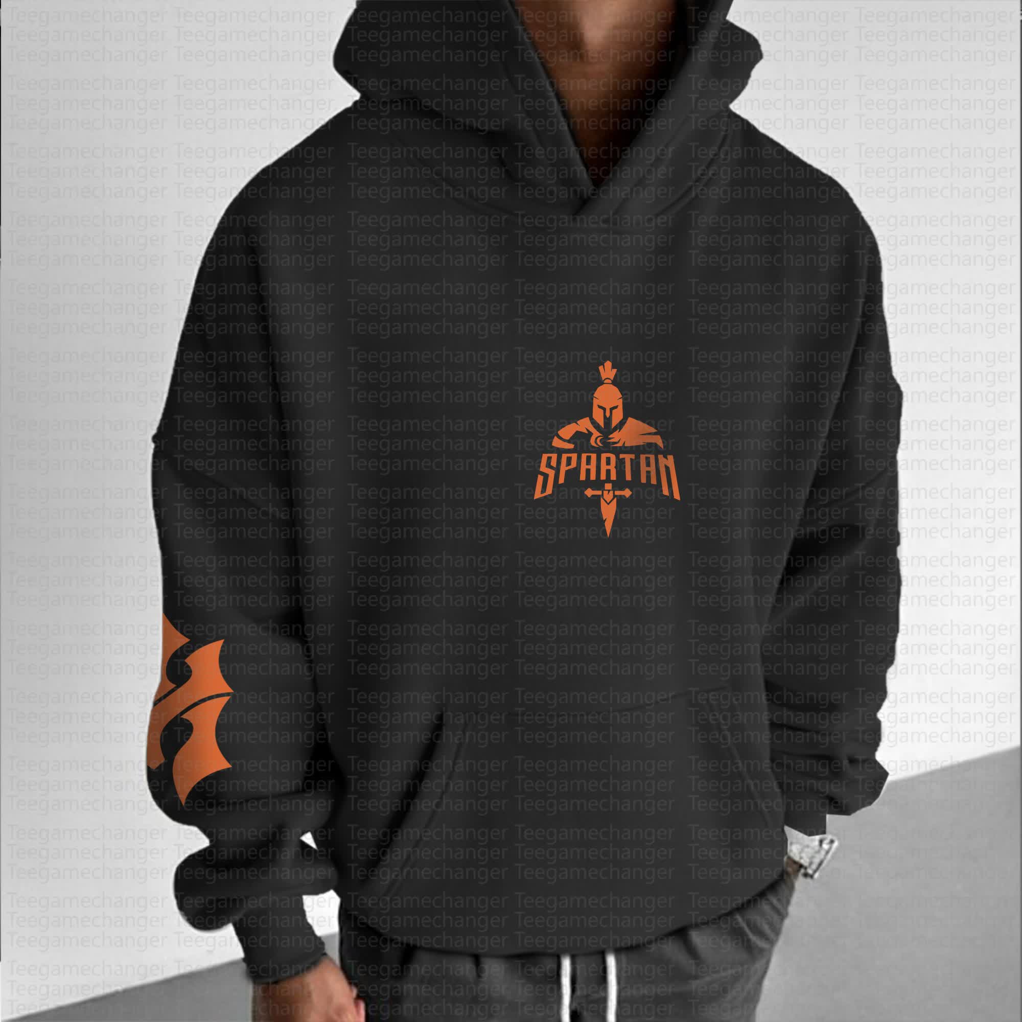Unisex Anime Graphic Streetwear Vintage Hoodie丨Spartan