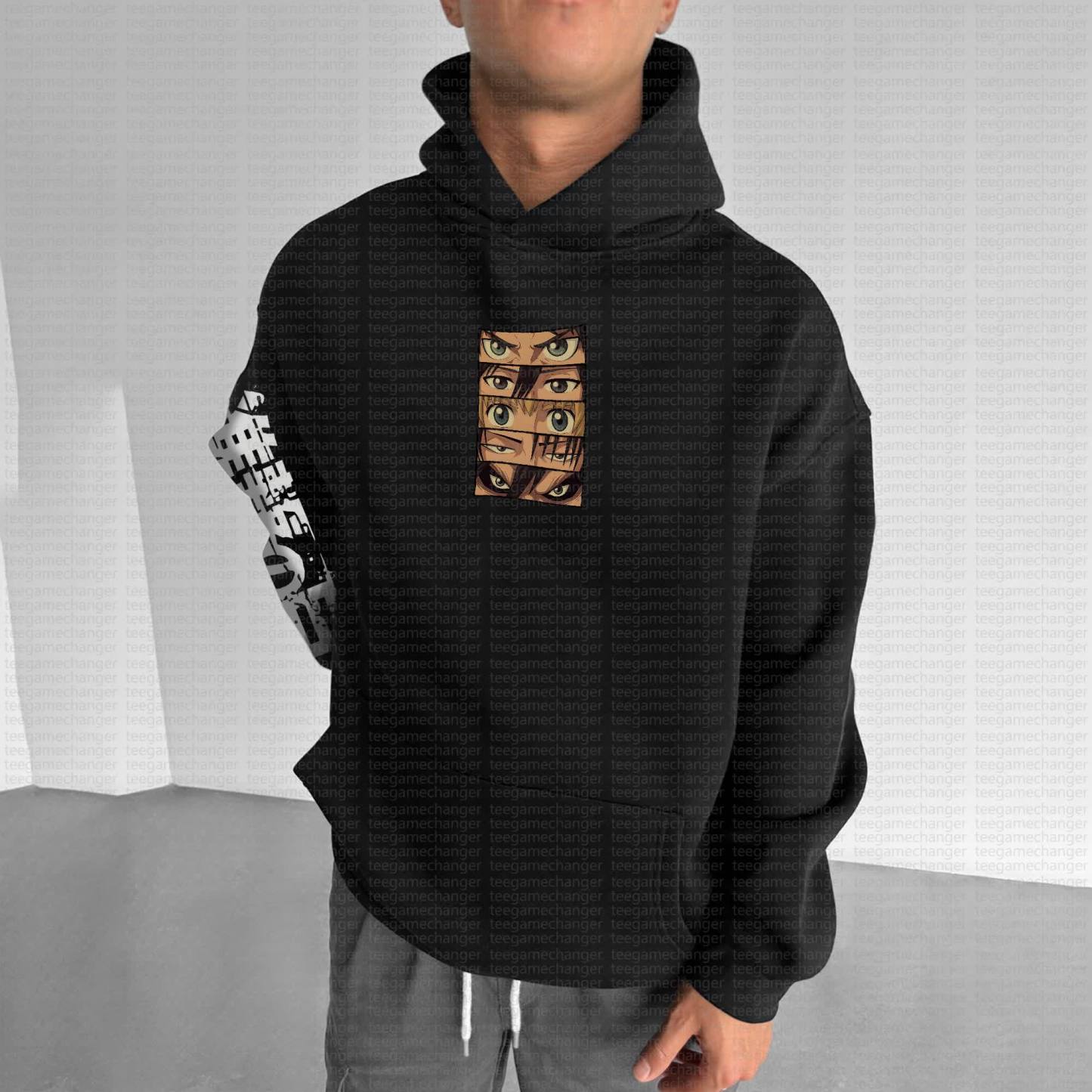 Unisex “AOT” Anime Graphic Streetwear Vintage Hoodie