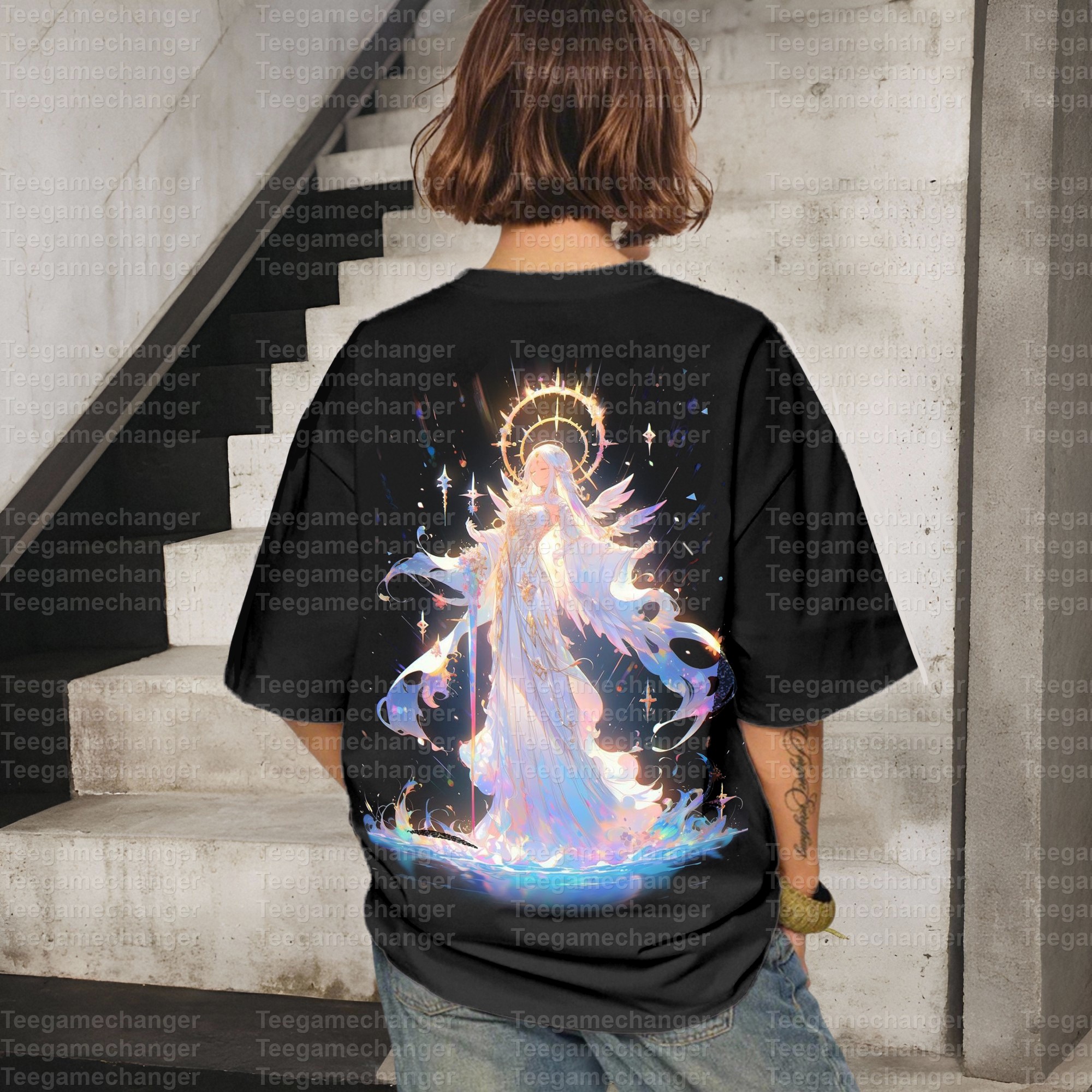 "Angel Number 222" Anime Inspired Vintage T-Shirt