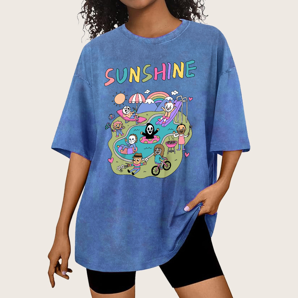 Unisex Anime Inspired Vintage T-Shirt