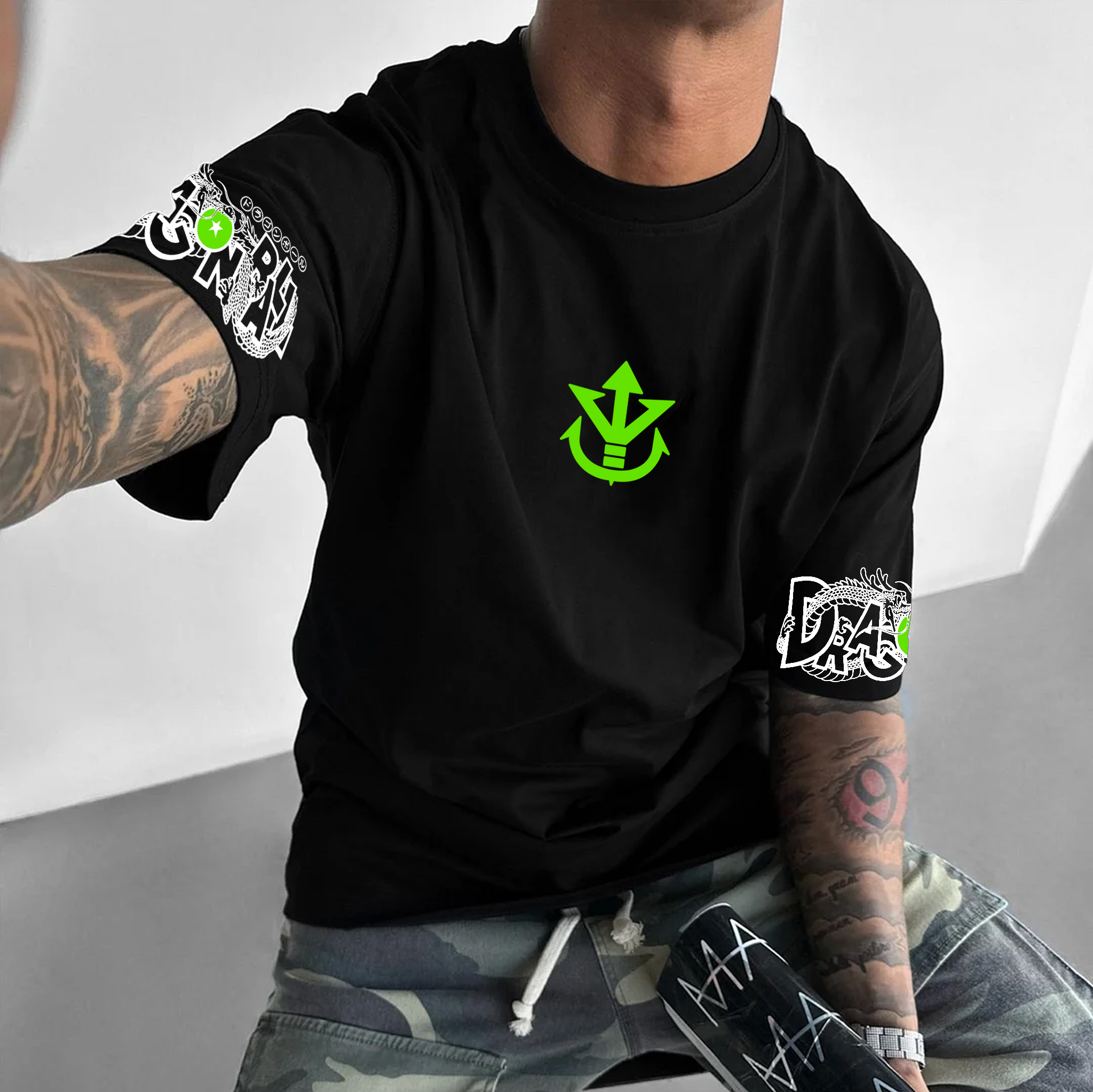 Unisex Anime Inspired Vintage T-Shirt