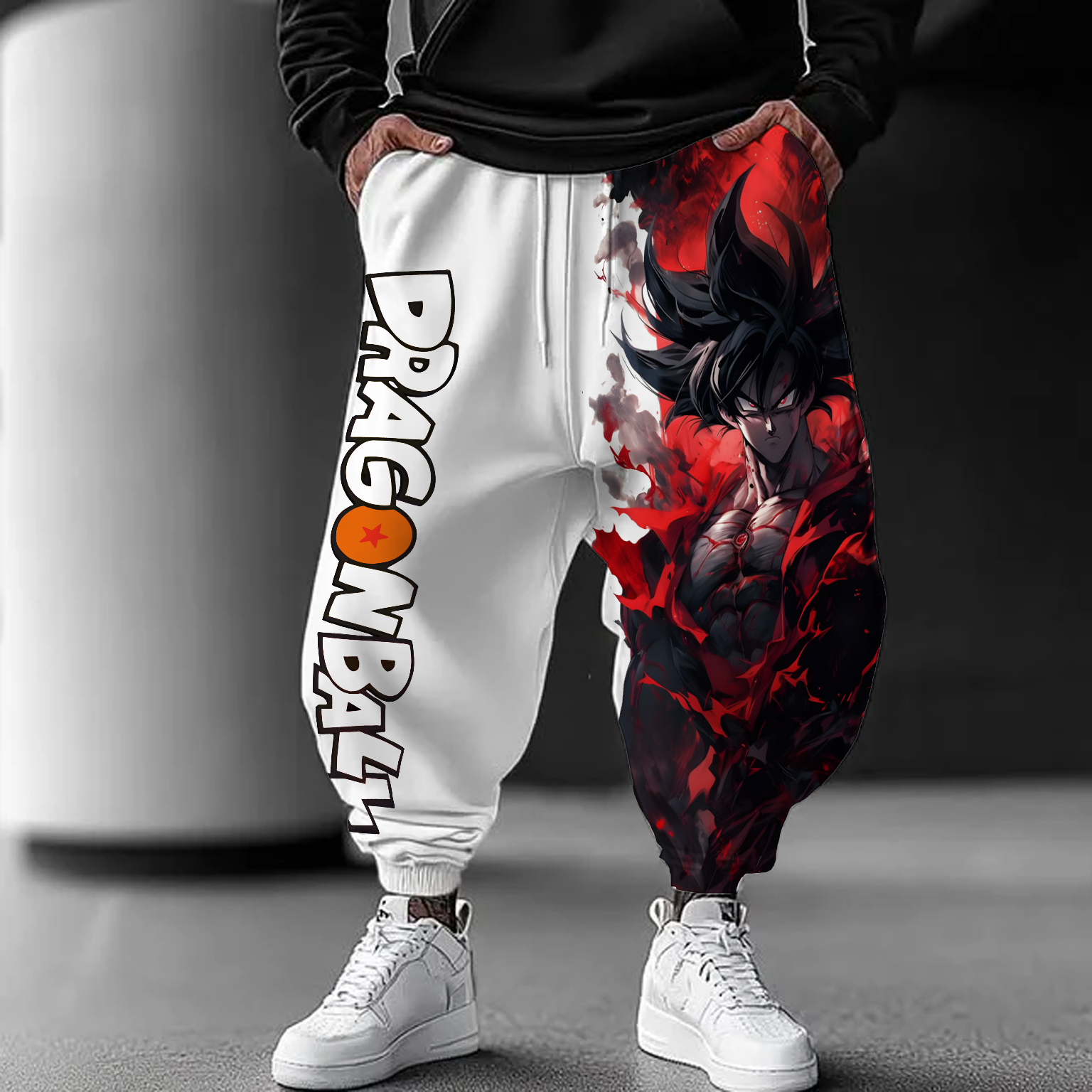 Unisex Casual Anime Streetwear Pants