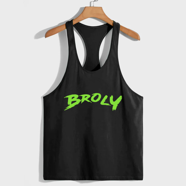 ]Unisex Anime Print Embroidered Casual Vest
