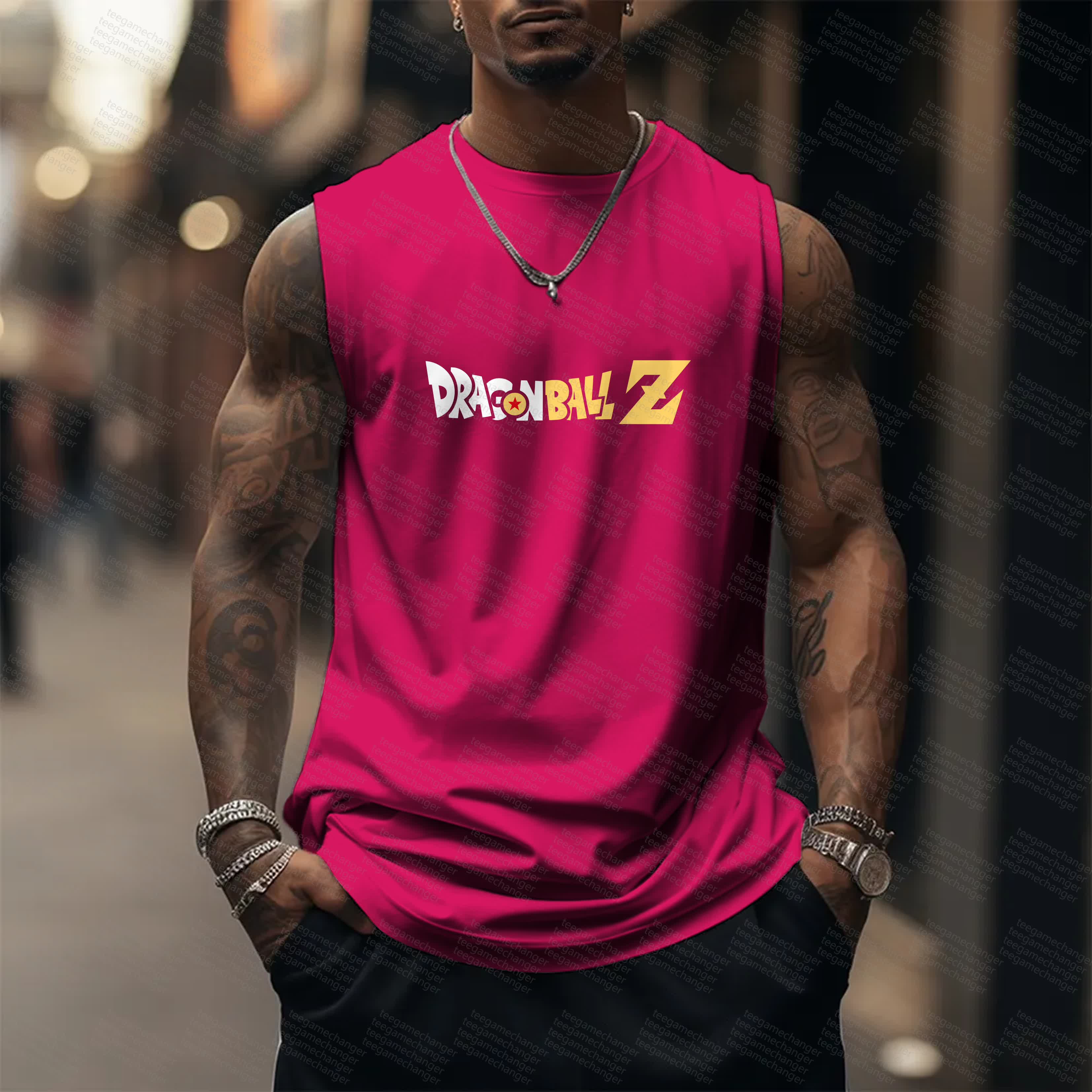 Unisex  “Dragon Ball” Casual Anime  Tank Top