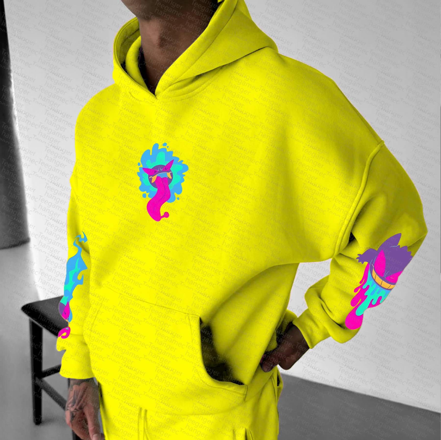 Unisex “Pokémon” Anime Graphic Streetwear Vintage Hoodie