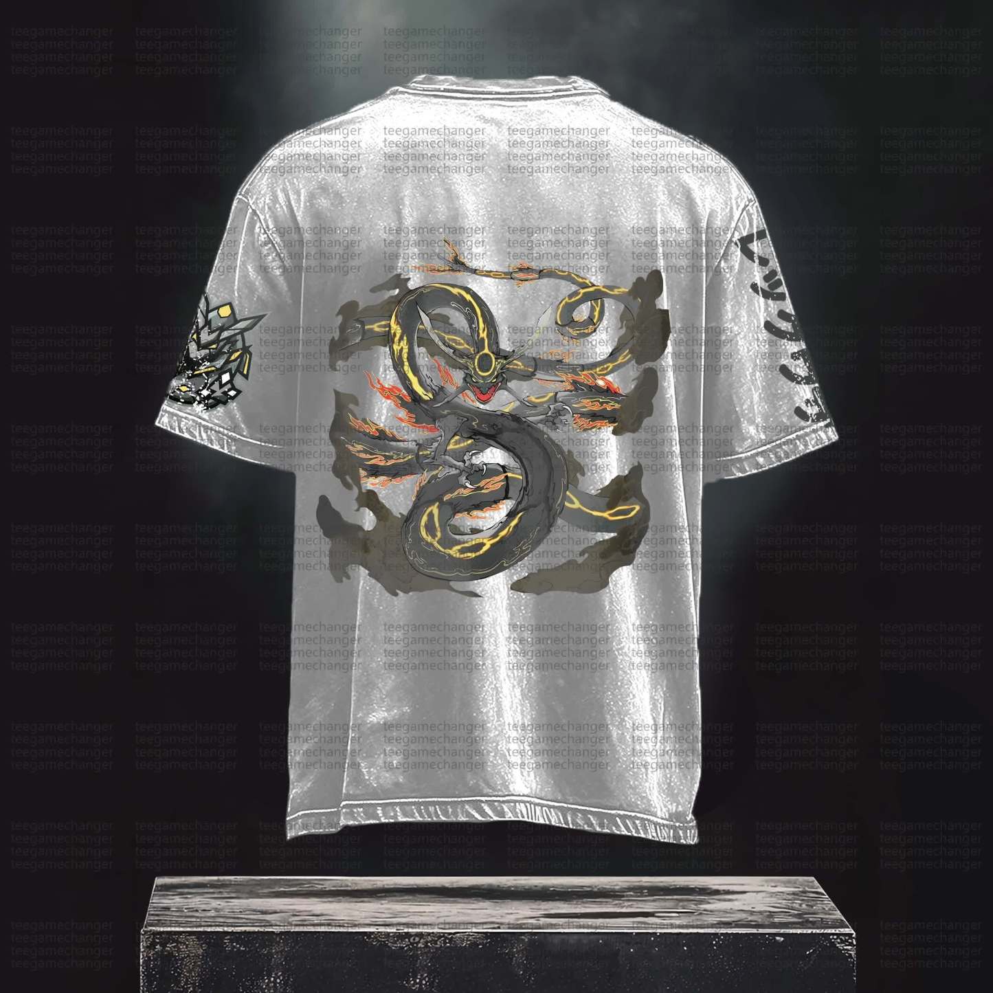 Unisex Anime Inspired Vintage T-Shirt丨Demon Slayer X Pokémon