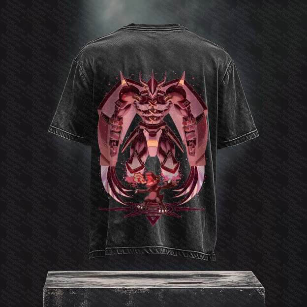 Unisex Anime Inspired Vintage T-Shirt丨 Digimon