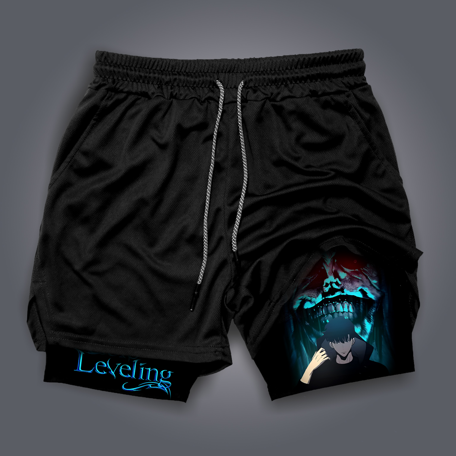 Unisex Casual Anime Streetwear Shorts 