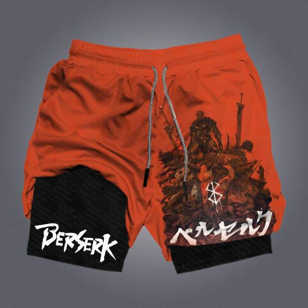 Unisex  “Berserk” Casual Anime Streetwear Shorts
