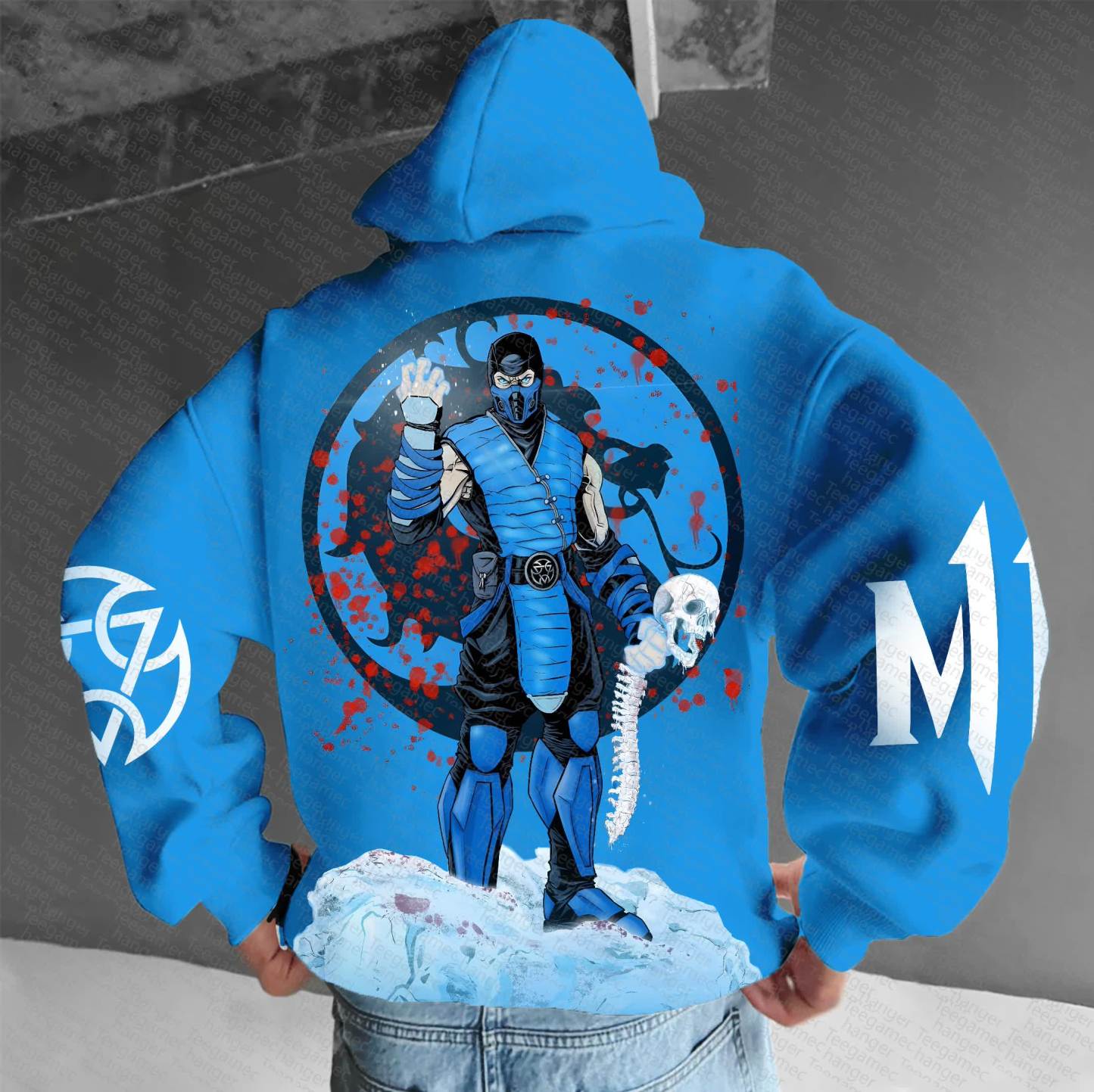 Unisex “Mortal Kombat” Anime Graphic Streetwear Vintage Hoodie