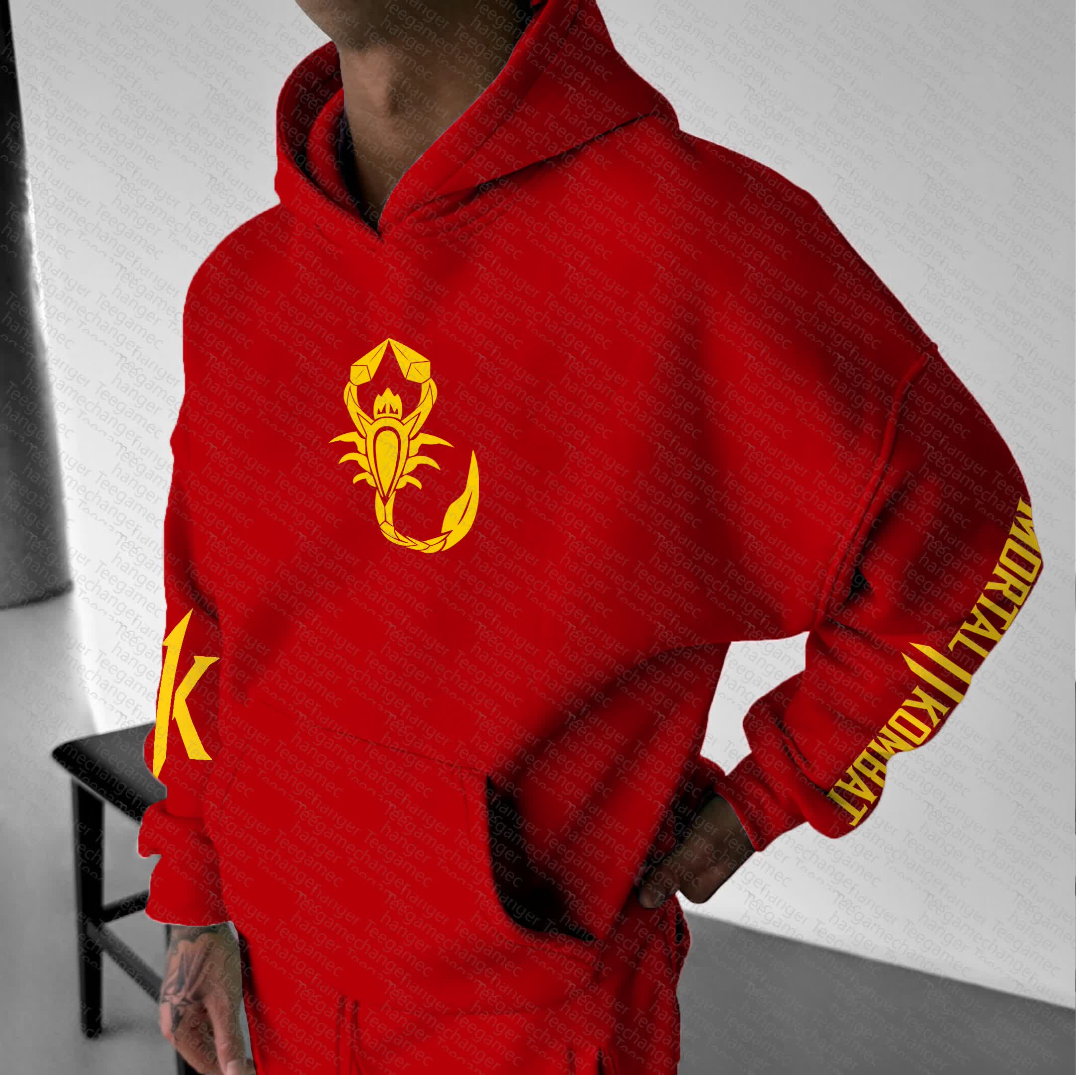 Unisex “Mortal Kombat”  Graphic Streetwear Vintage Hoodie