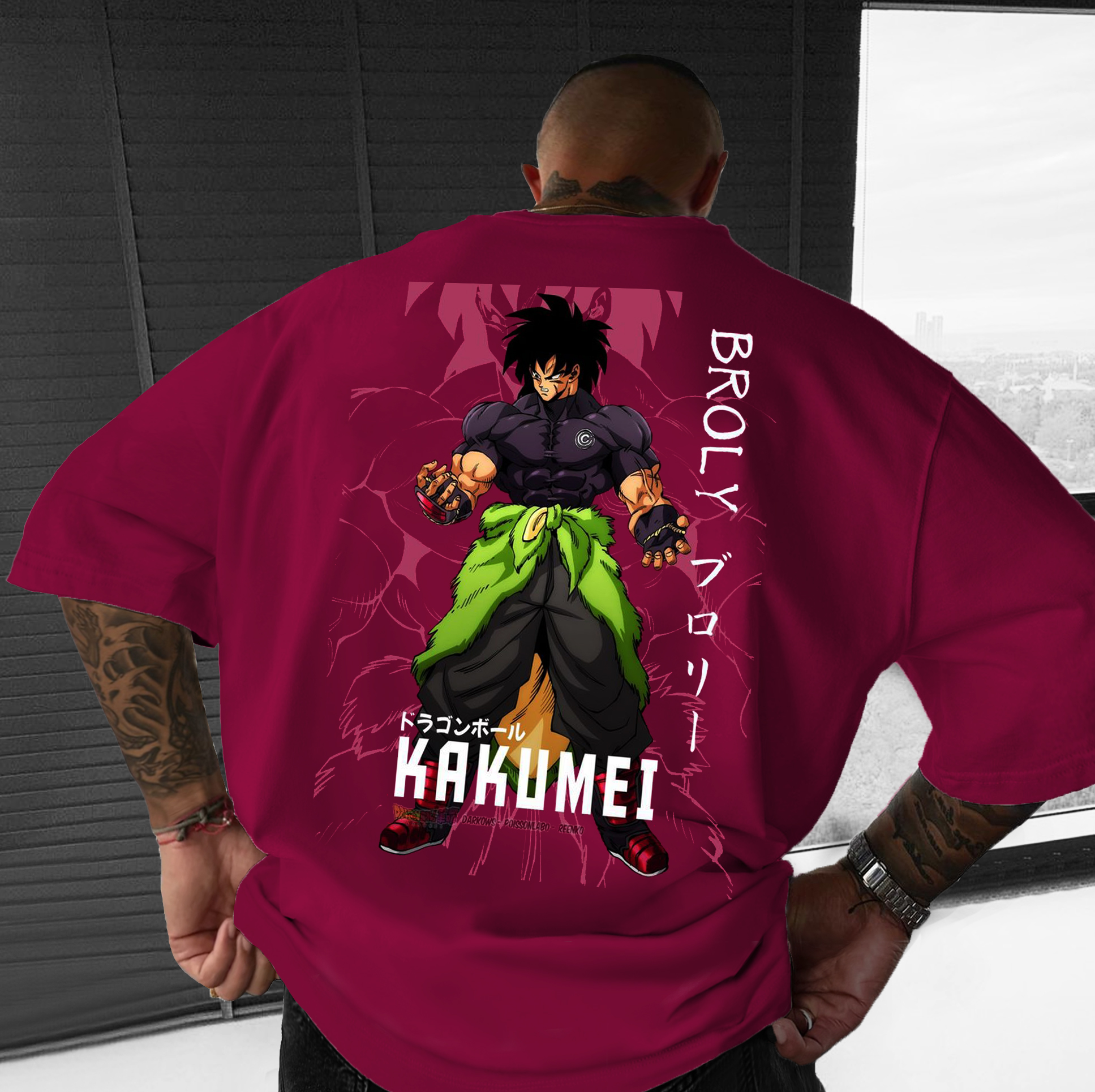 Unisex DB Broly Printed T-shirt