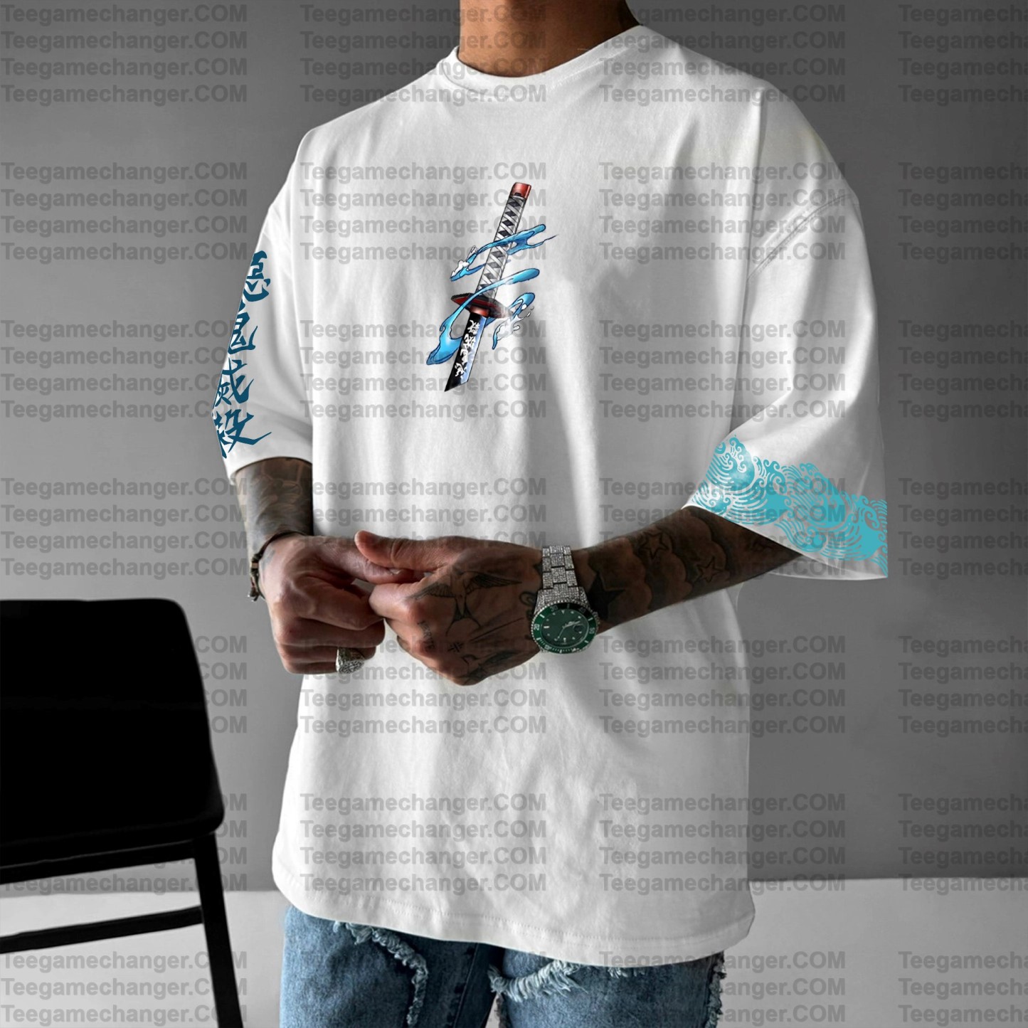 Unisex Anime Inspired Vintage T-Shirt| KNY