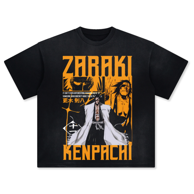 Unisex Fit ANIME Washed T-Shirt