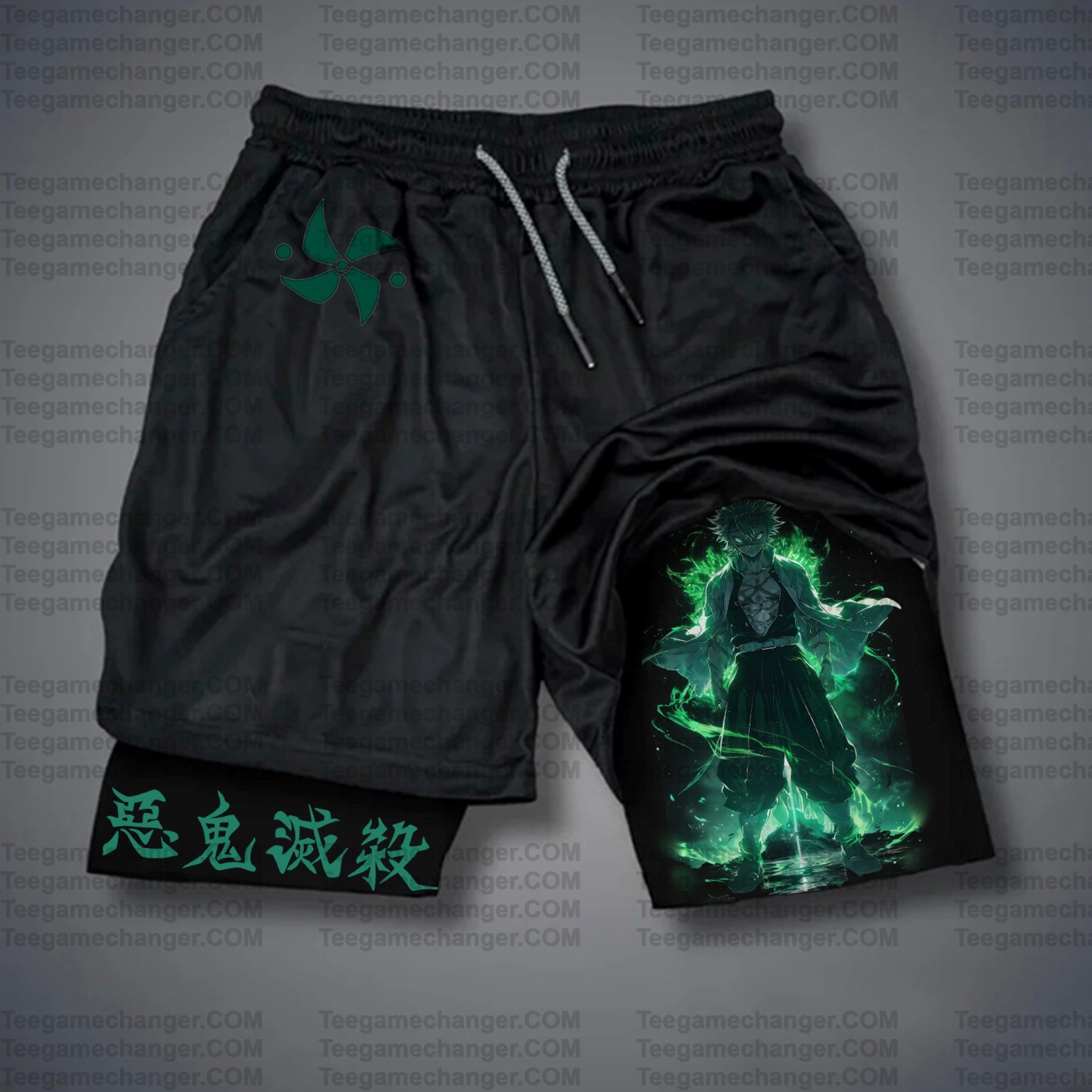 Unisex “ Demon Slayer: Kimetsu no Yaiba” Casual Streetwear Shorts