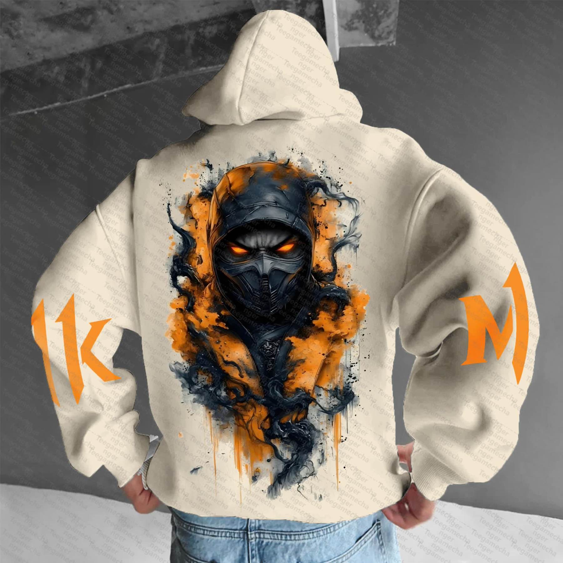 Unisex “Mortal Kombat” Anime Graphic Streetwear Vintage Hoodie