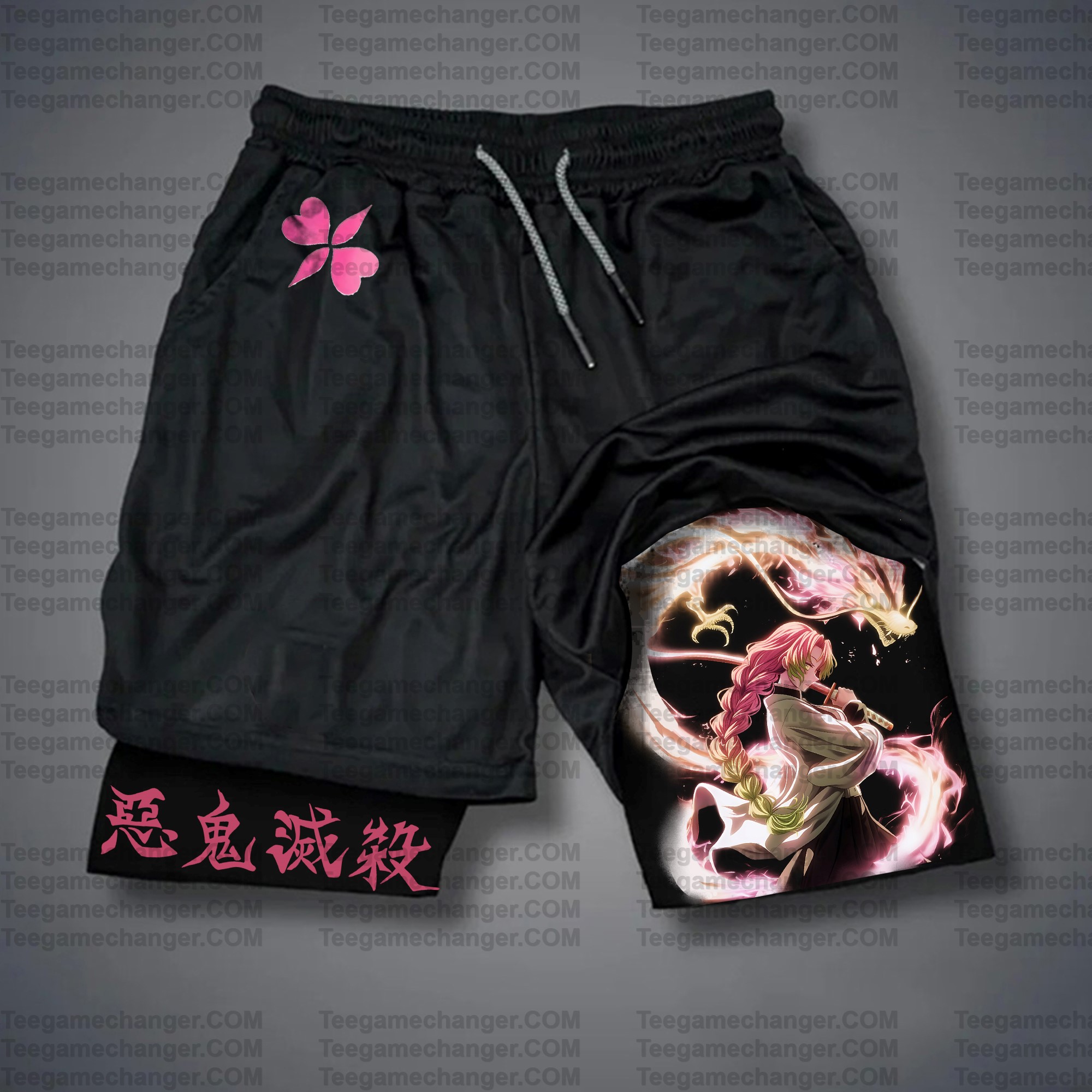 Unisex “ Demon Slayer: Kimetsu no Yaiba” Casual Streetwear Shorts