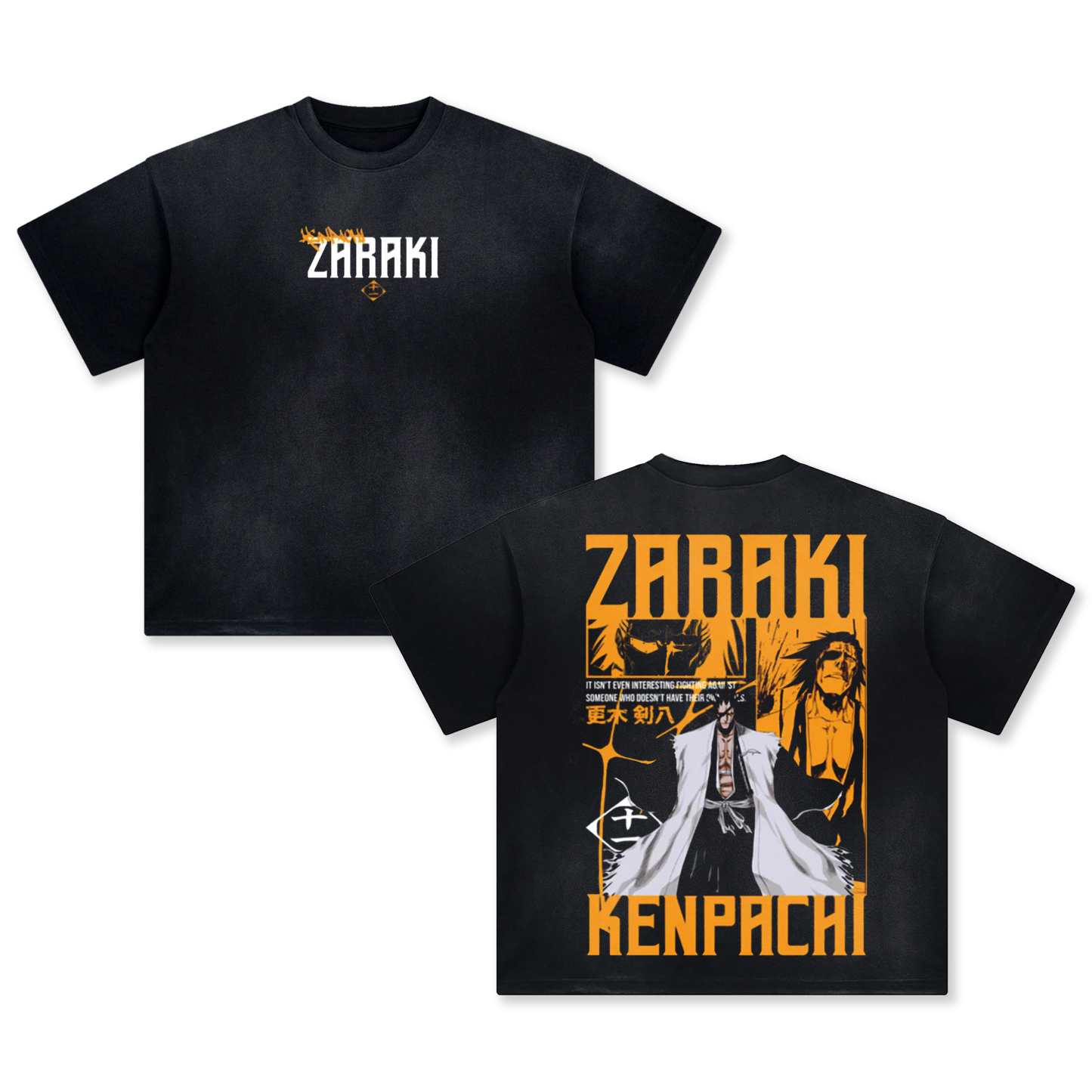 Unisex Fit ANIME Washed T-Shirt