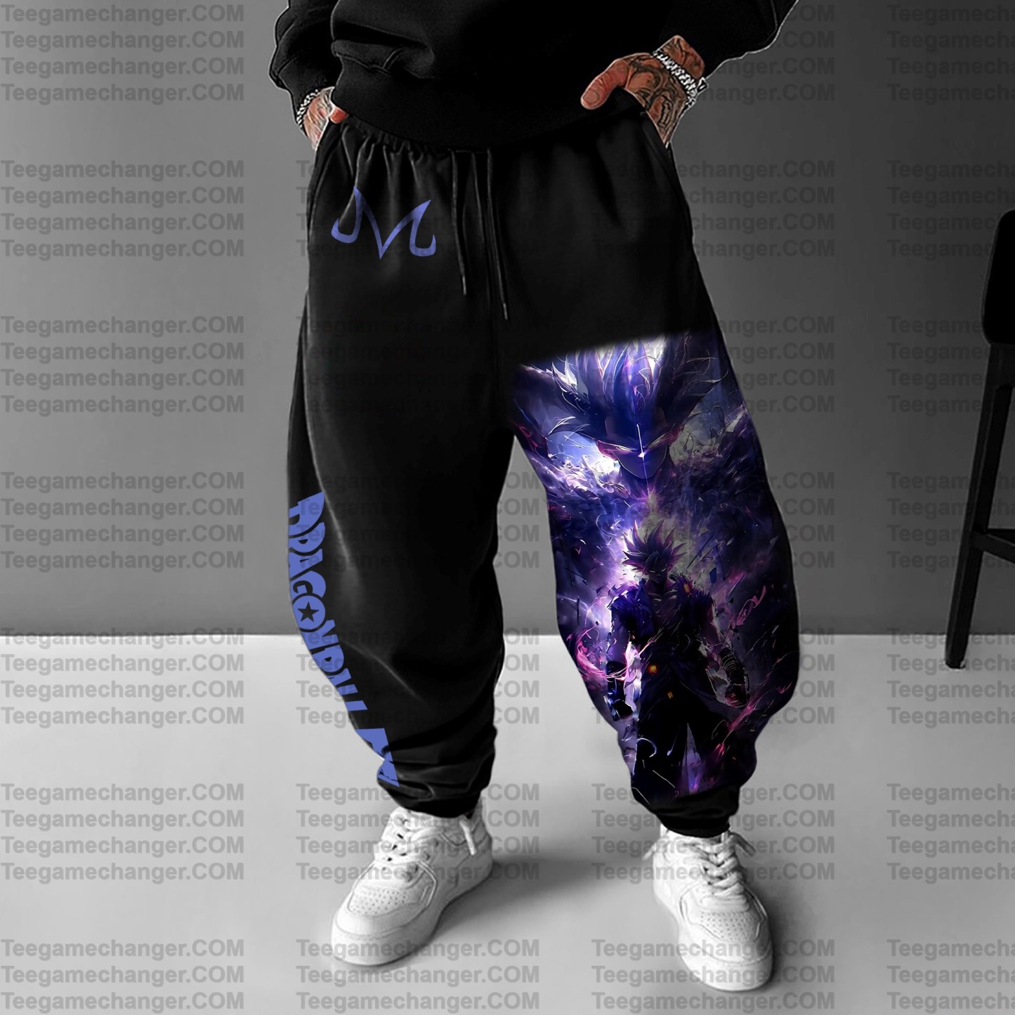 Unisex Anime Inspired Vintage Pants丨Demon Slayer X Pokémon