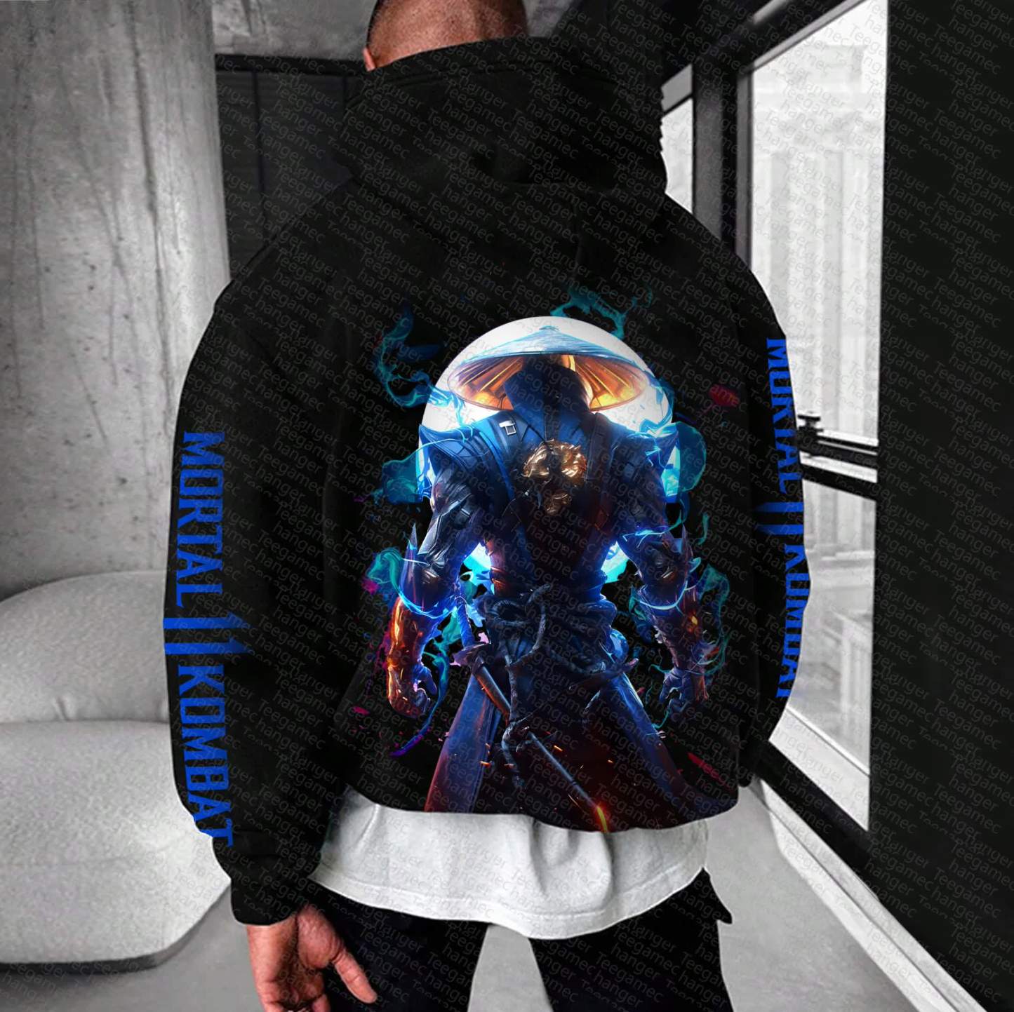 Unisex “Mortal Kombat” Anime Graphic Streetwear Vintage Hoodie