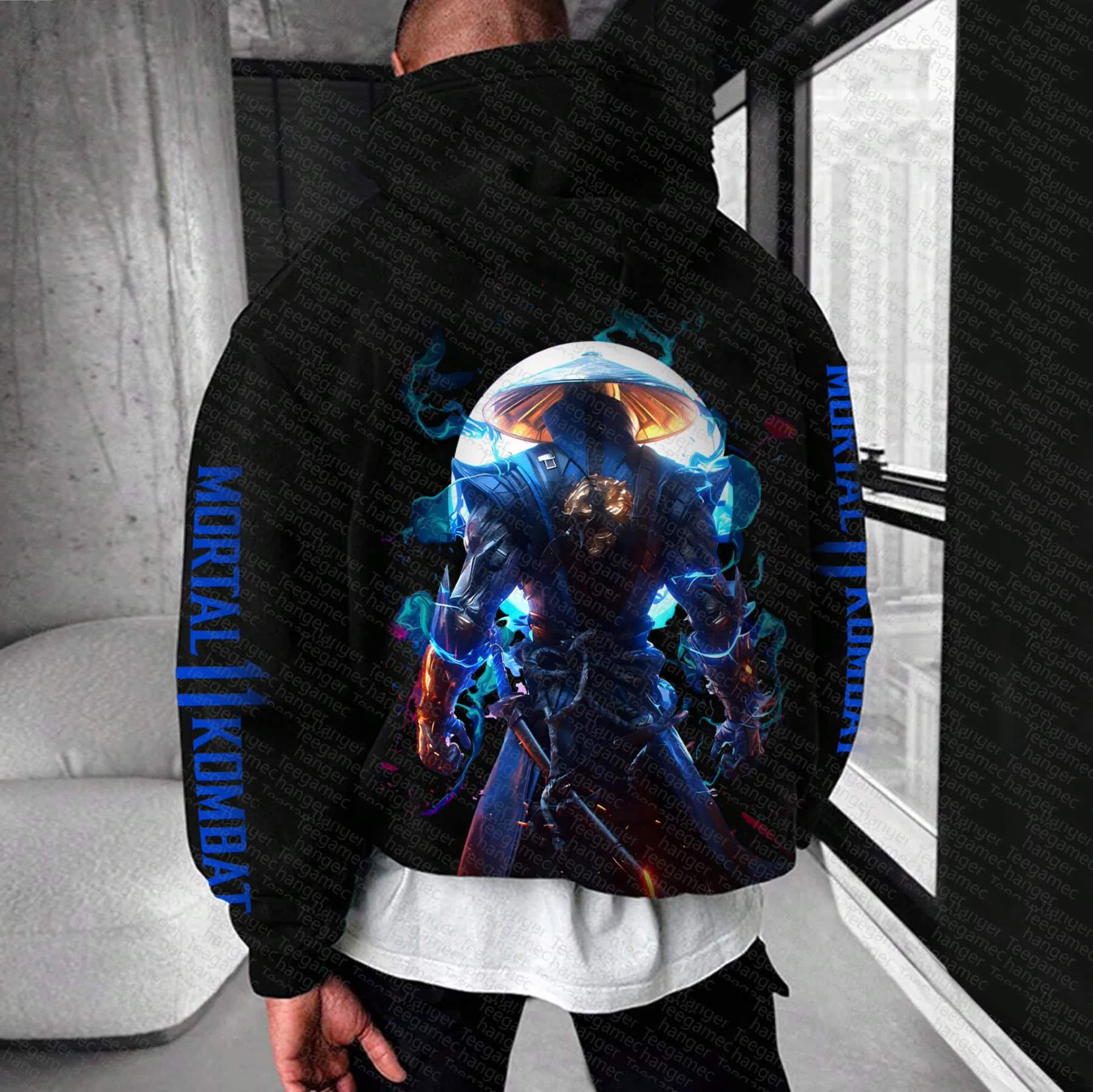 Unisex “Mortal Kombat” Anime Graphic Streetwear Vintage Hoodie