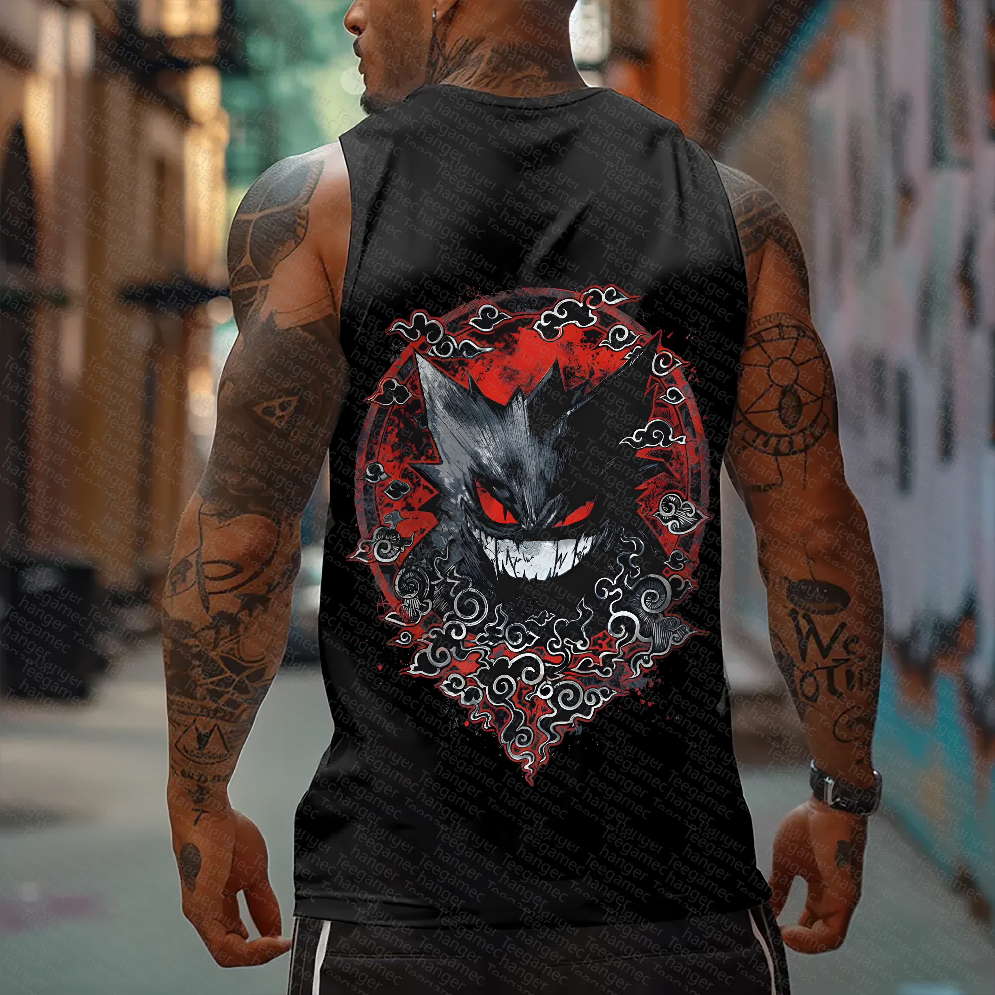 Unisex  “Pokémon” Casual Anime  Tank Top