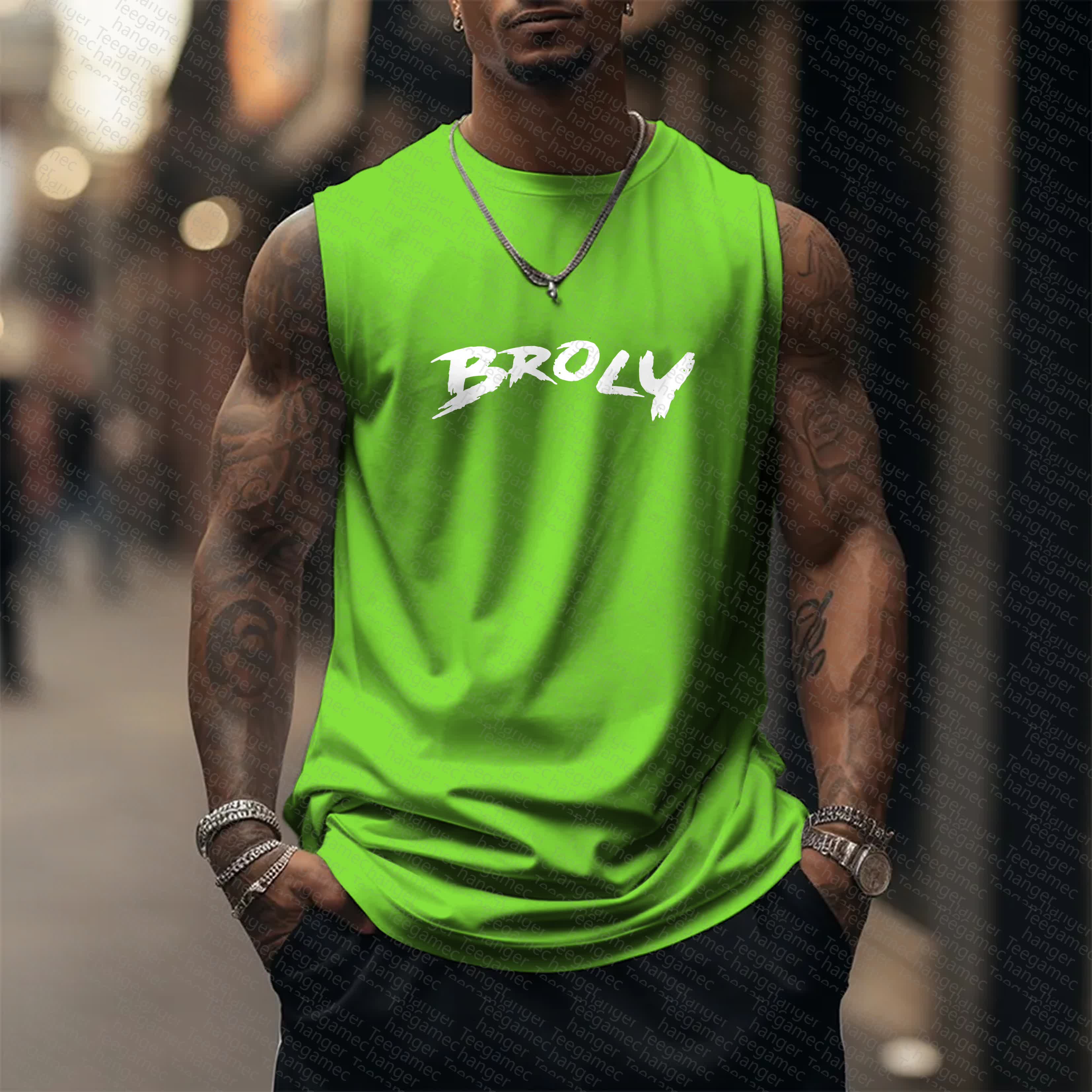 Unisex  “Drangon Ball” Casual Anime  Tank Top